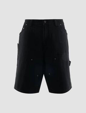 CARPENTER DENIM SHORT Transitional Style