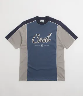 multi-piece Striped Cash Only Pier T-Shirt - Denim