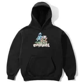 Cash Only - Reaper Hoodie Black elastic waistband Non Fading Coloration