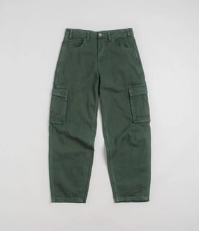 Cash Only Aleka Cargo Jeans - Green AllDayComfort Built-in shorts