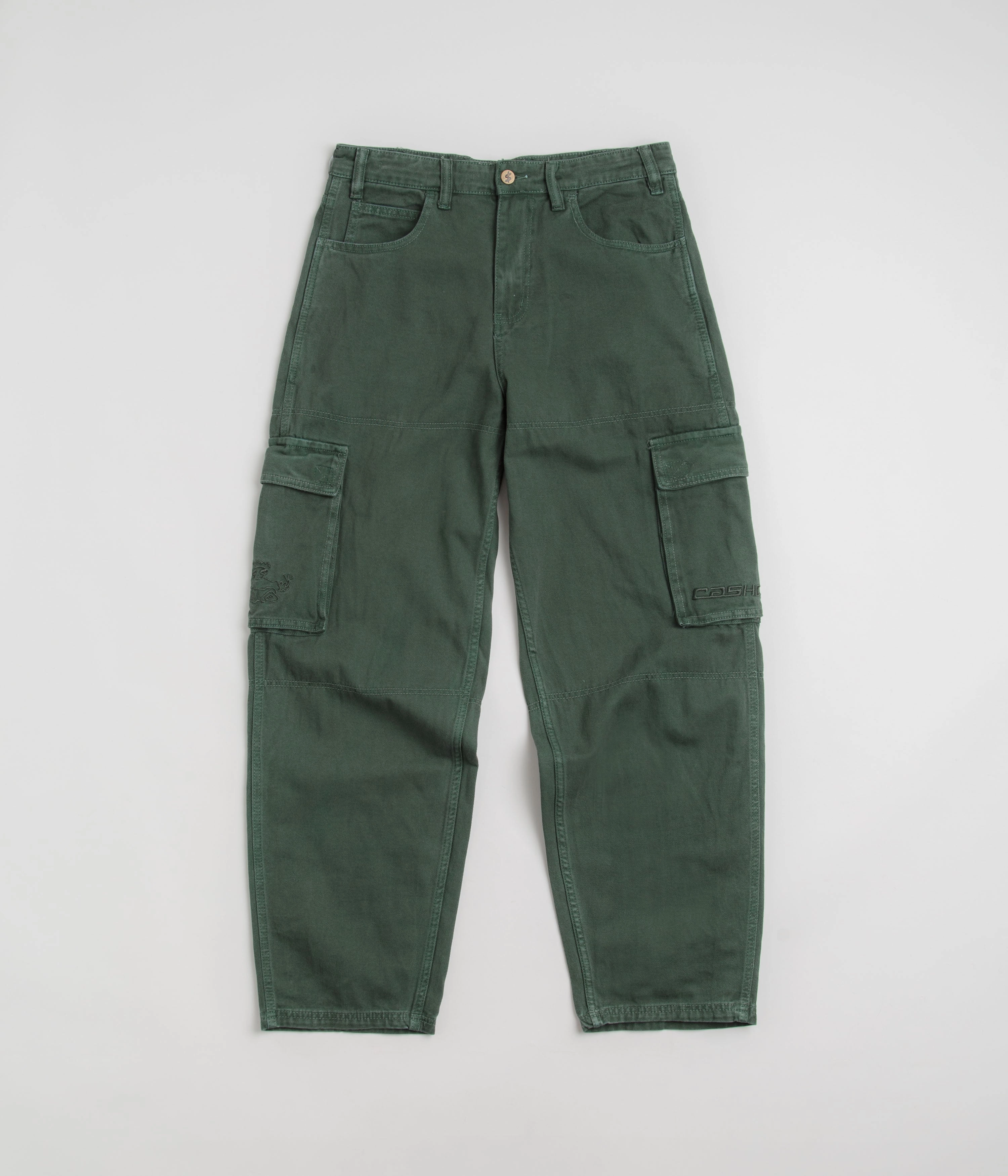 Core Fit Cash Only Aleka Cargo Jeans - Green