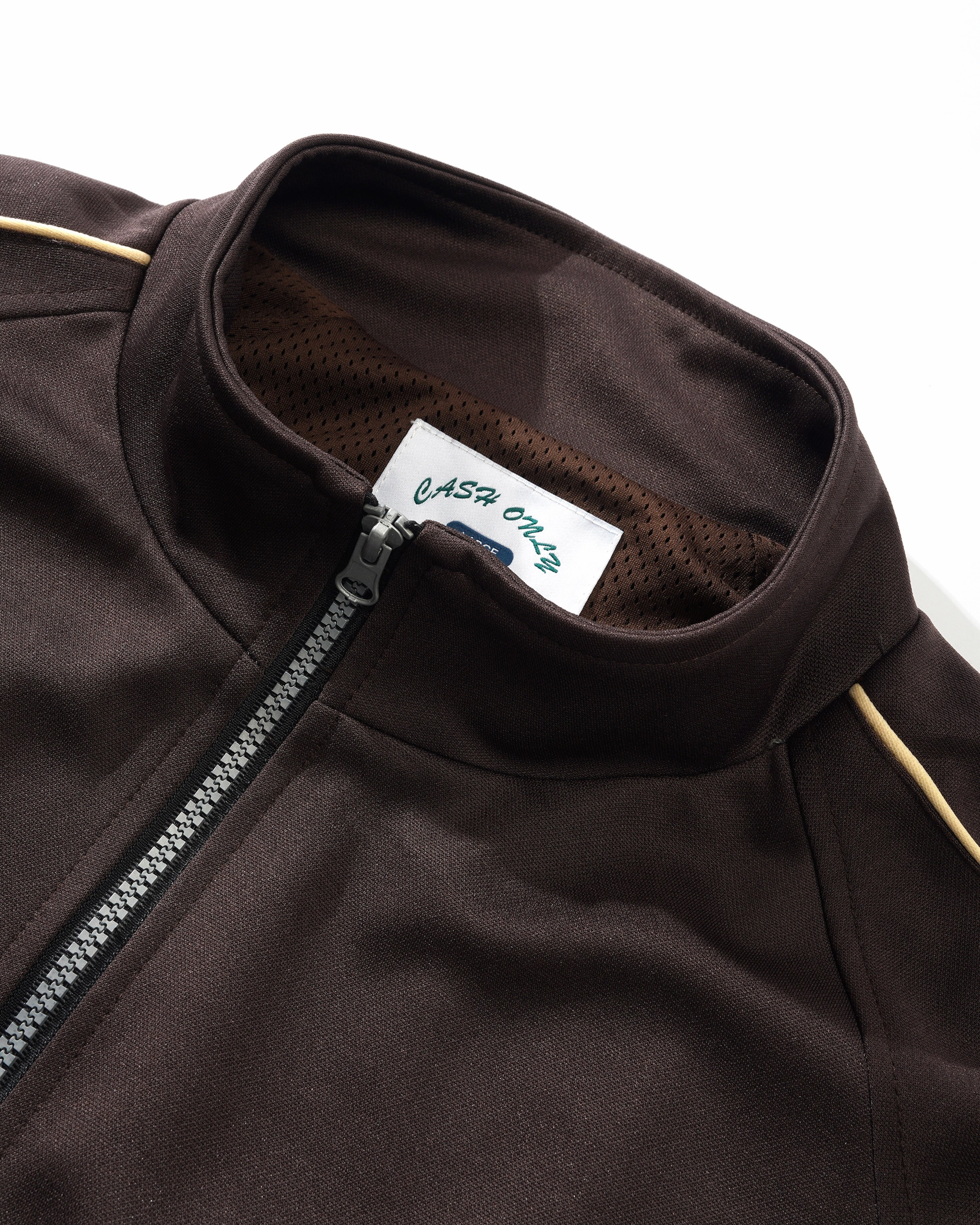 Ergonomic Mobility Cut Adjustable Cuff System Cash Only Satriale Track Jacket