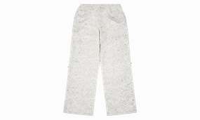 Cashew Blossom Pearl Sweatpant "White"