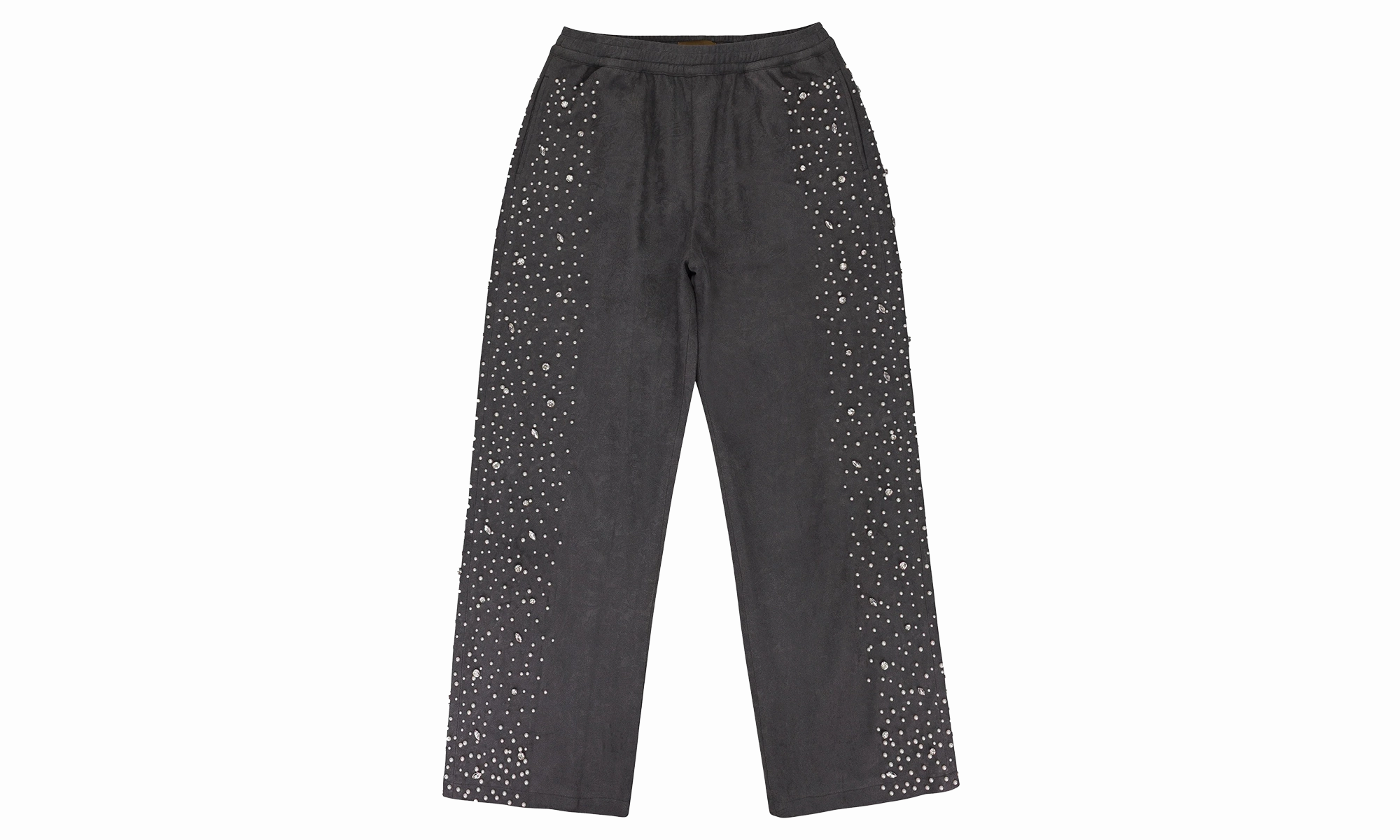 CASHEW BLOSSOM PEARL SWEATPANTS "GREY"