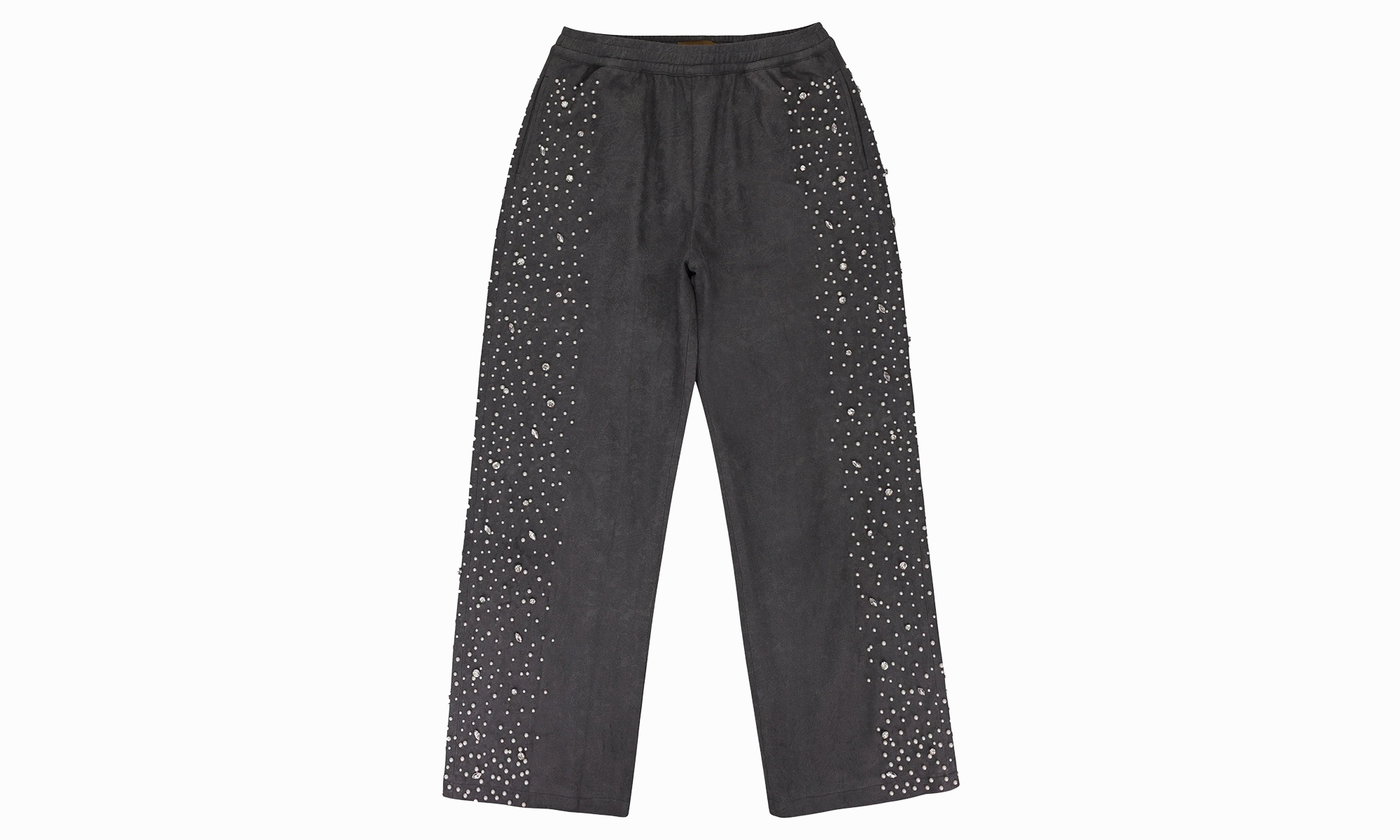 CASHEW BLOSSOM PEARL SWEATPANTS "GREY"