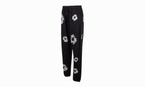 Cashmere Swarovski Cotton Wreath Sweatpants "Black"