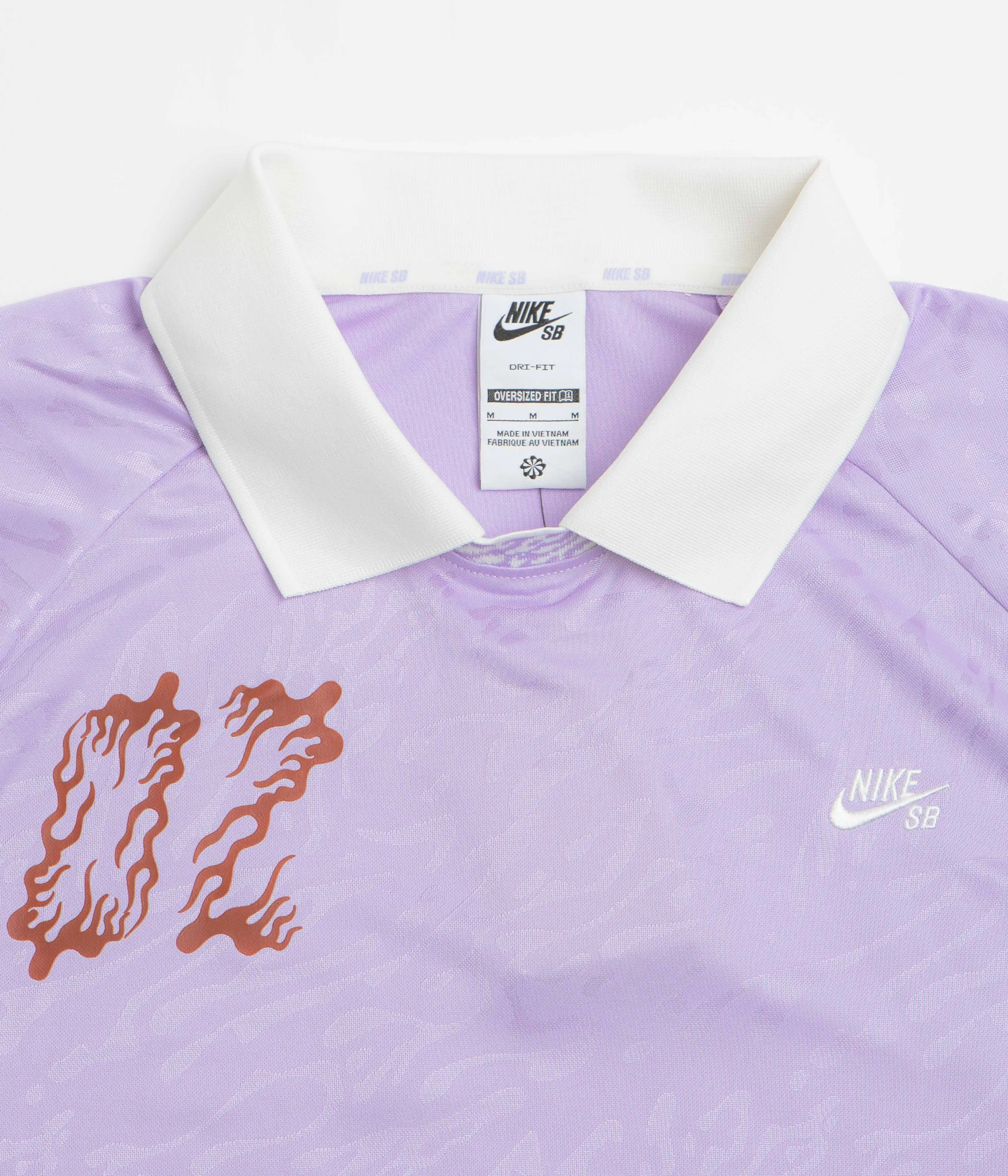 Nike SB Jacquard Jersey - Hydrangeas / Sail / White temperate climate Limited availability