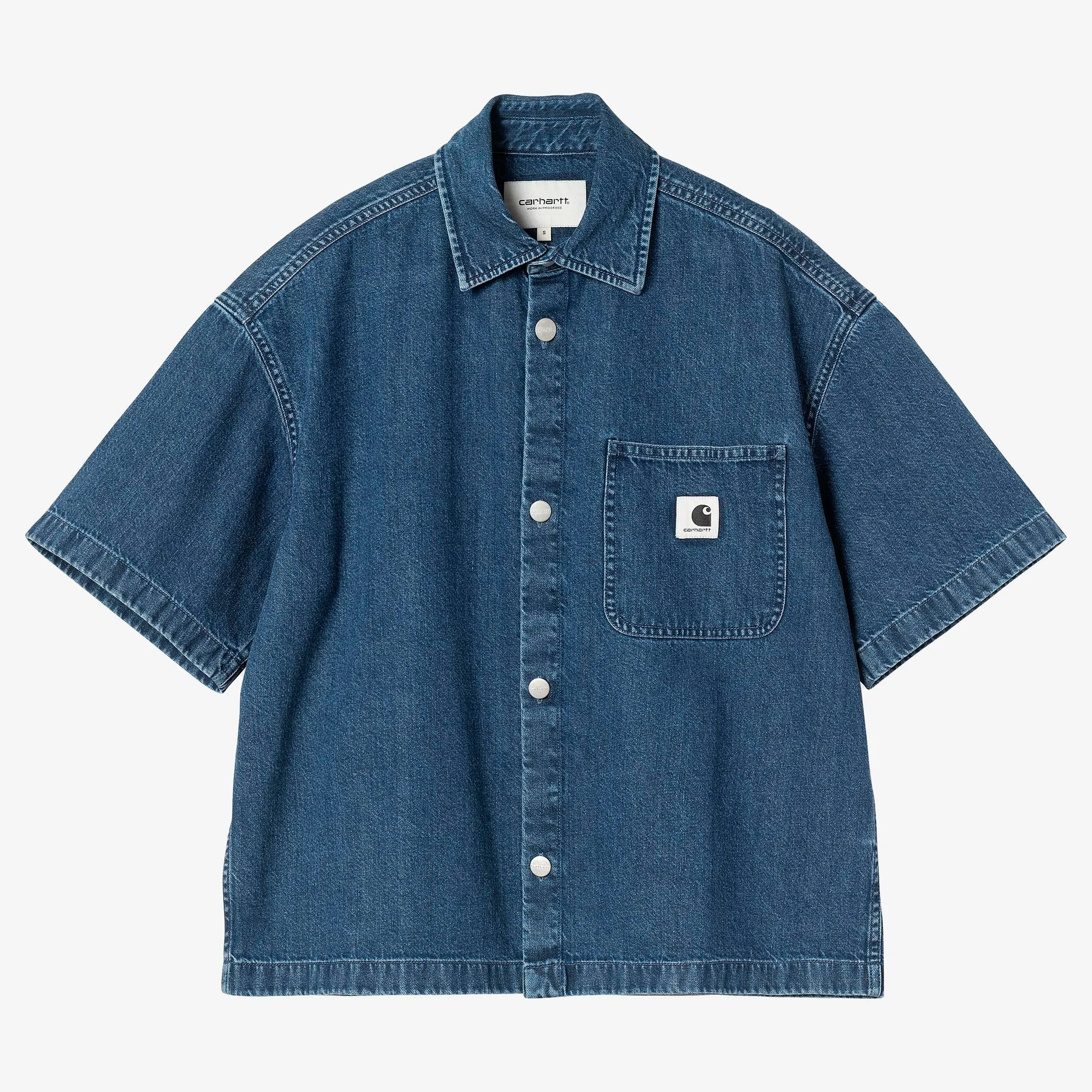 Non Iron Cotton Material Seamless Shoulder Transition Wmns Short Sleeve Lovilia Shirt