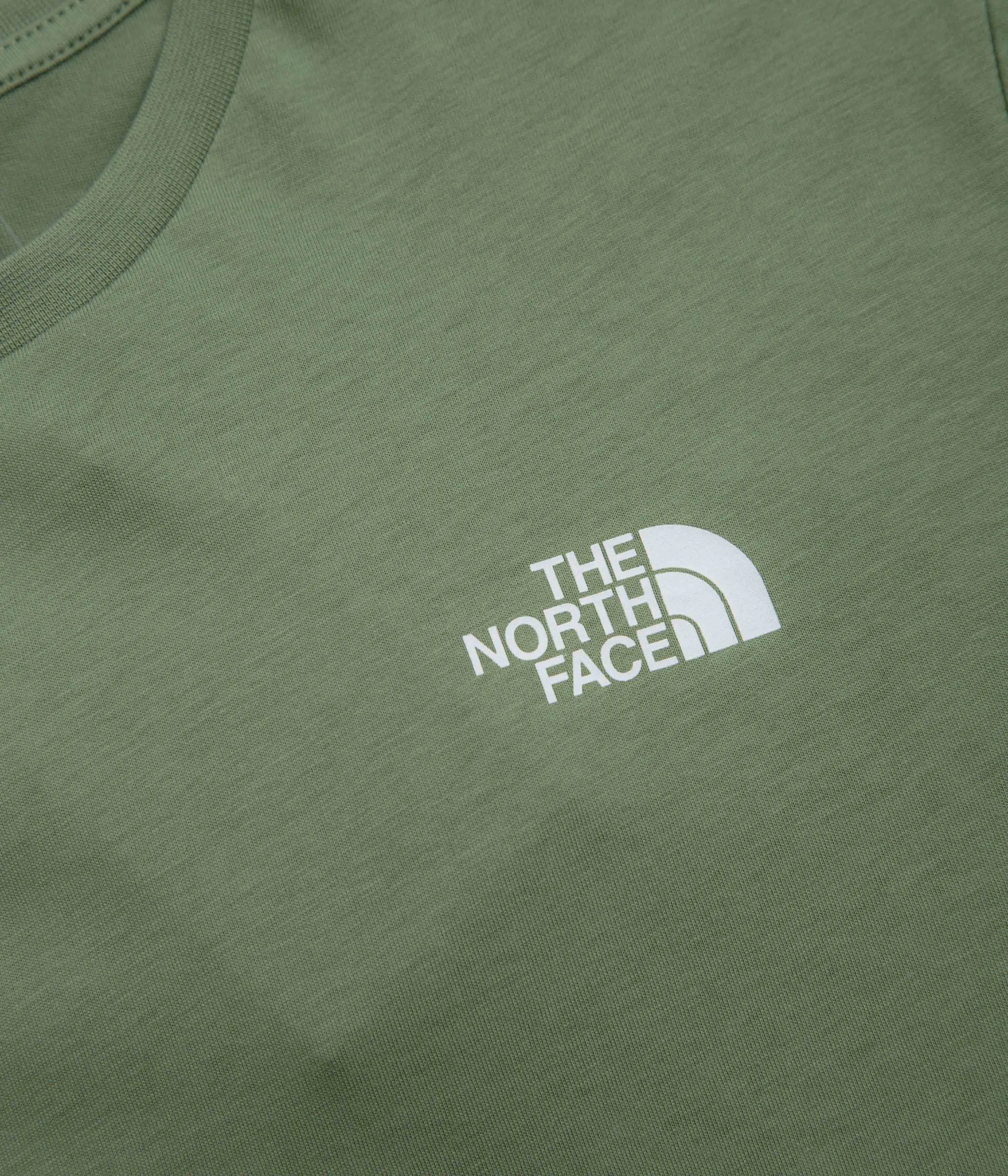 The North Face Box NSE Celebration T-Shirt - Bark Mist pants silhouette Cropped