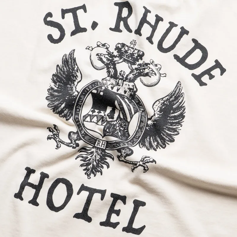 Polka Dots Rhude St. Rhude Seal Tee - Vintage White