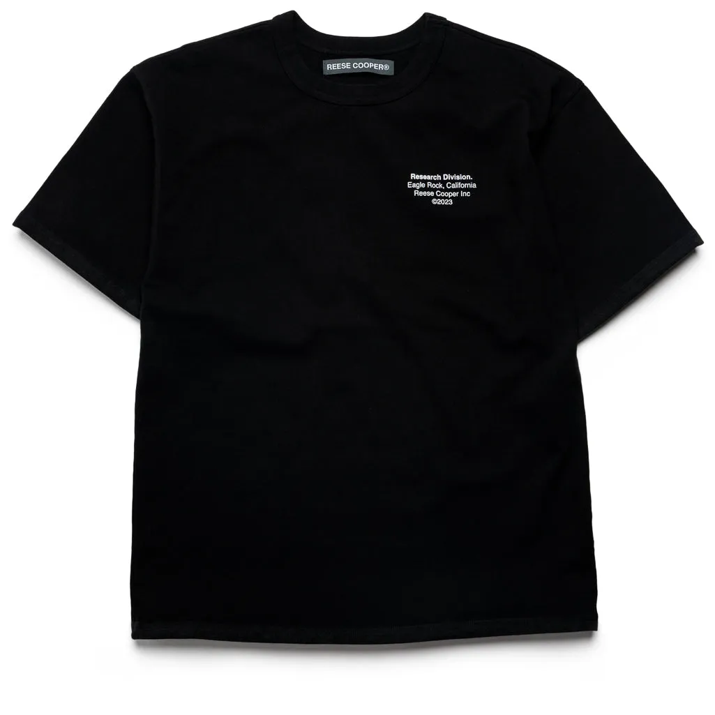 Patterned Reese Cooper Keep Going Tee - Black