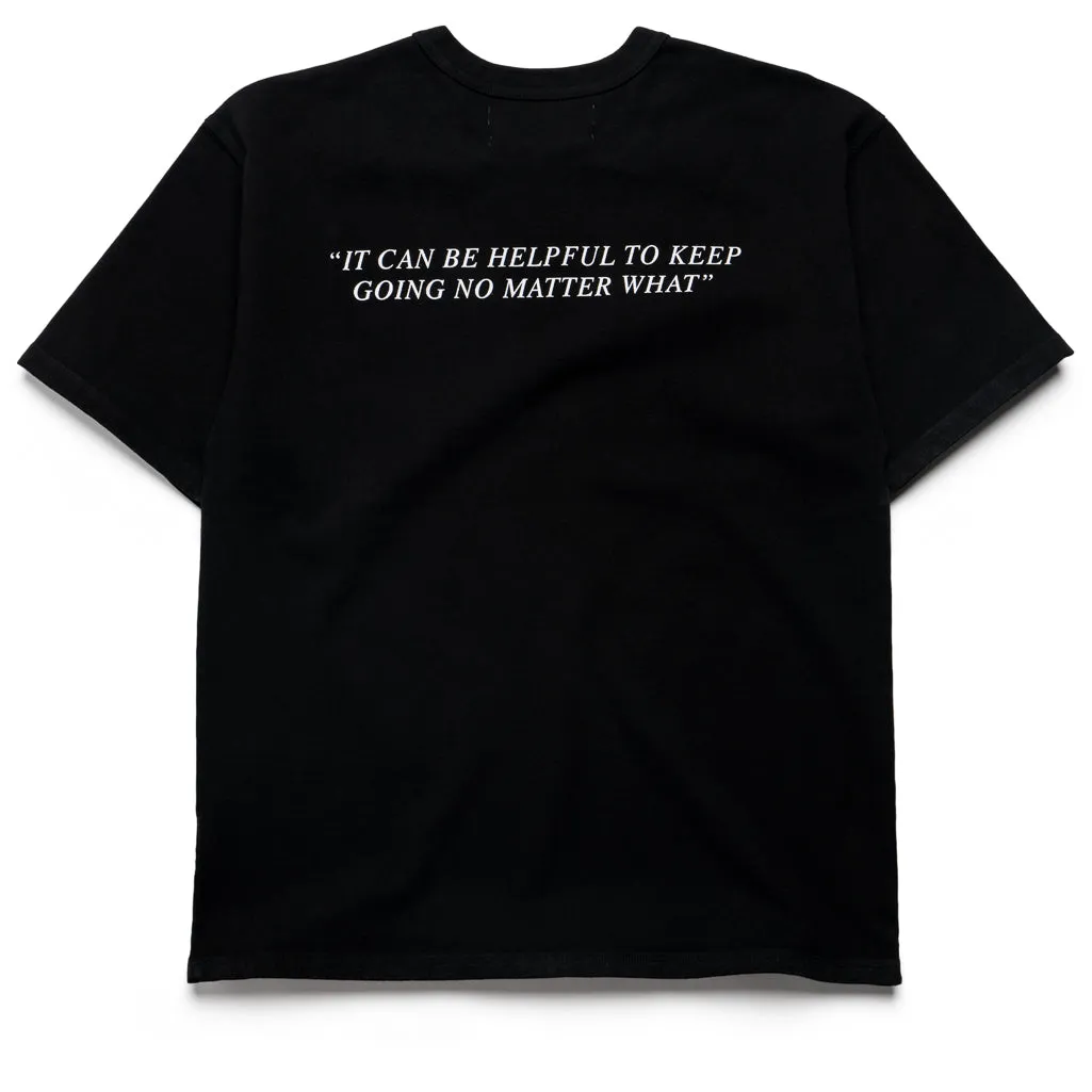 Reese Cooper Keep Going Tee - Black Functional details business venue event