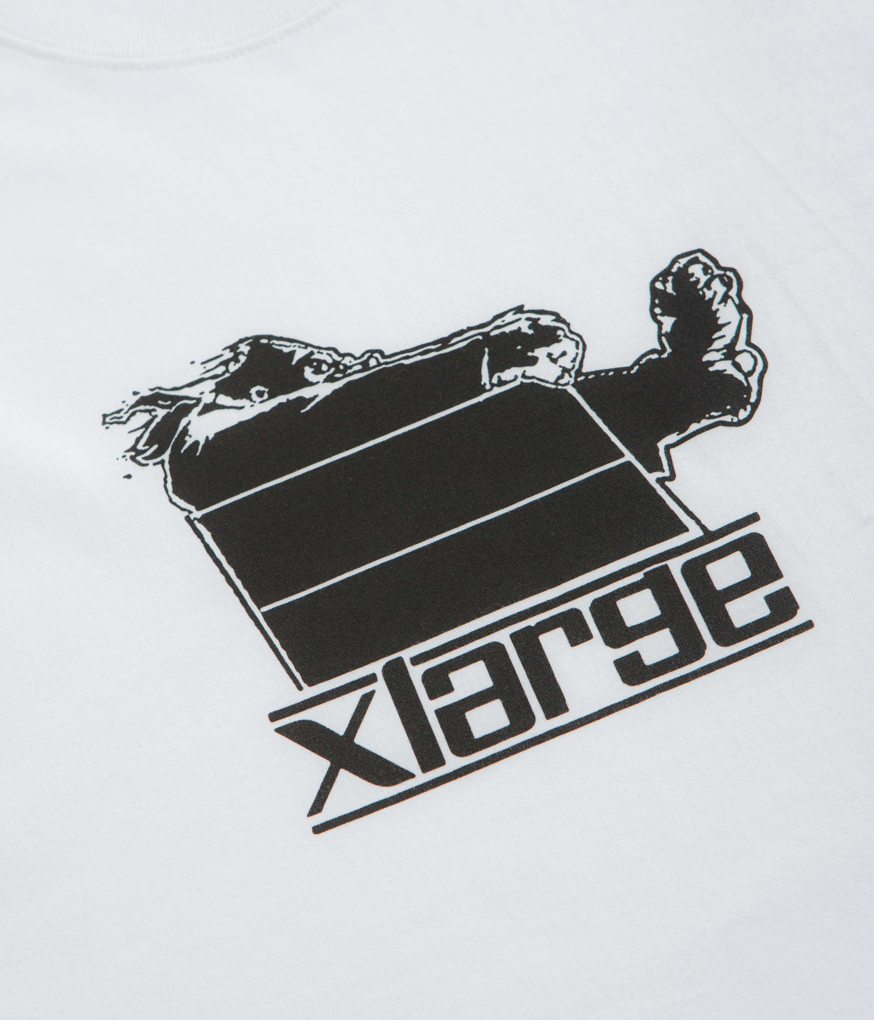 culottes silhouette Bestseller XLarge Wind Pressure T-Shirt - White