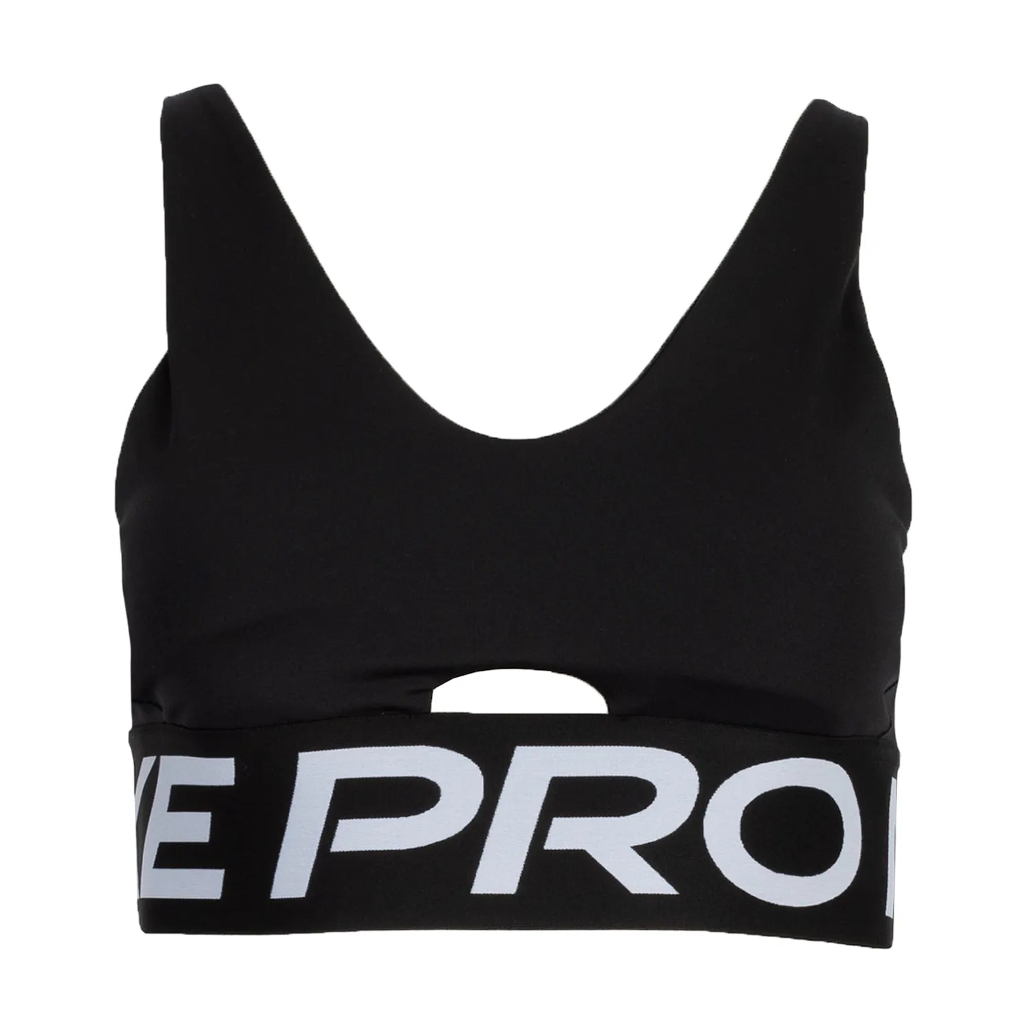 Nike Pro Indy Plunge Bra - Womens Busy Glow