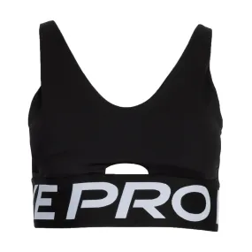 Nike Pro Indy Plunge Bra - Womens Busy Glow