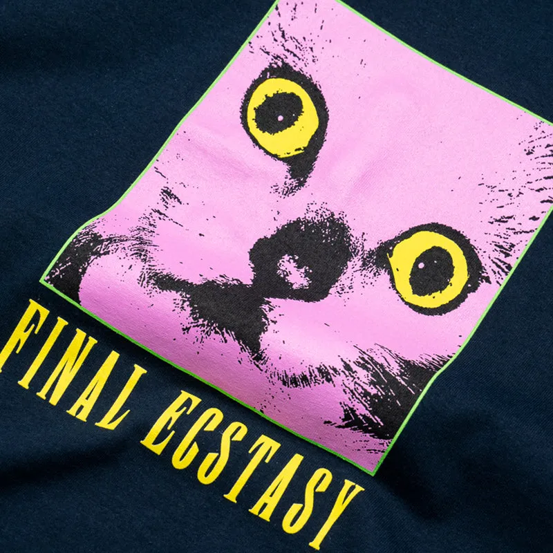 print pattern Tight-fitting Pleasures Final Tee - Navy