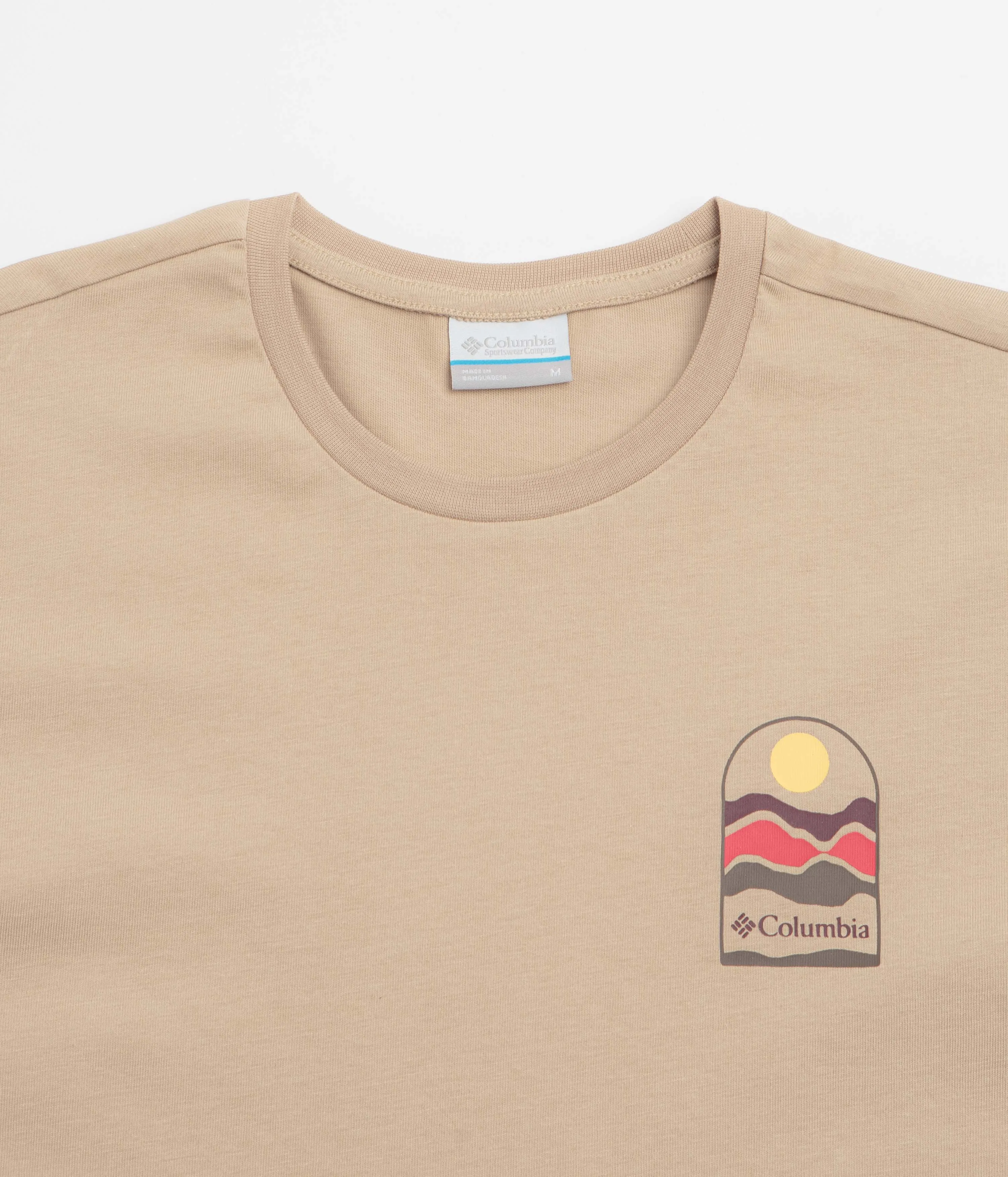 spring outfit Columbia Explorers Canyon Back T-Shirt - Canoe / Get Hiked