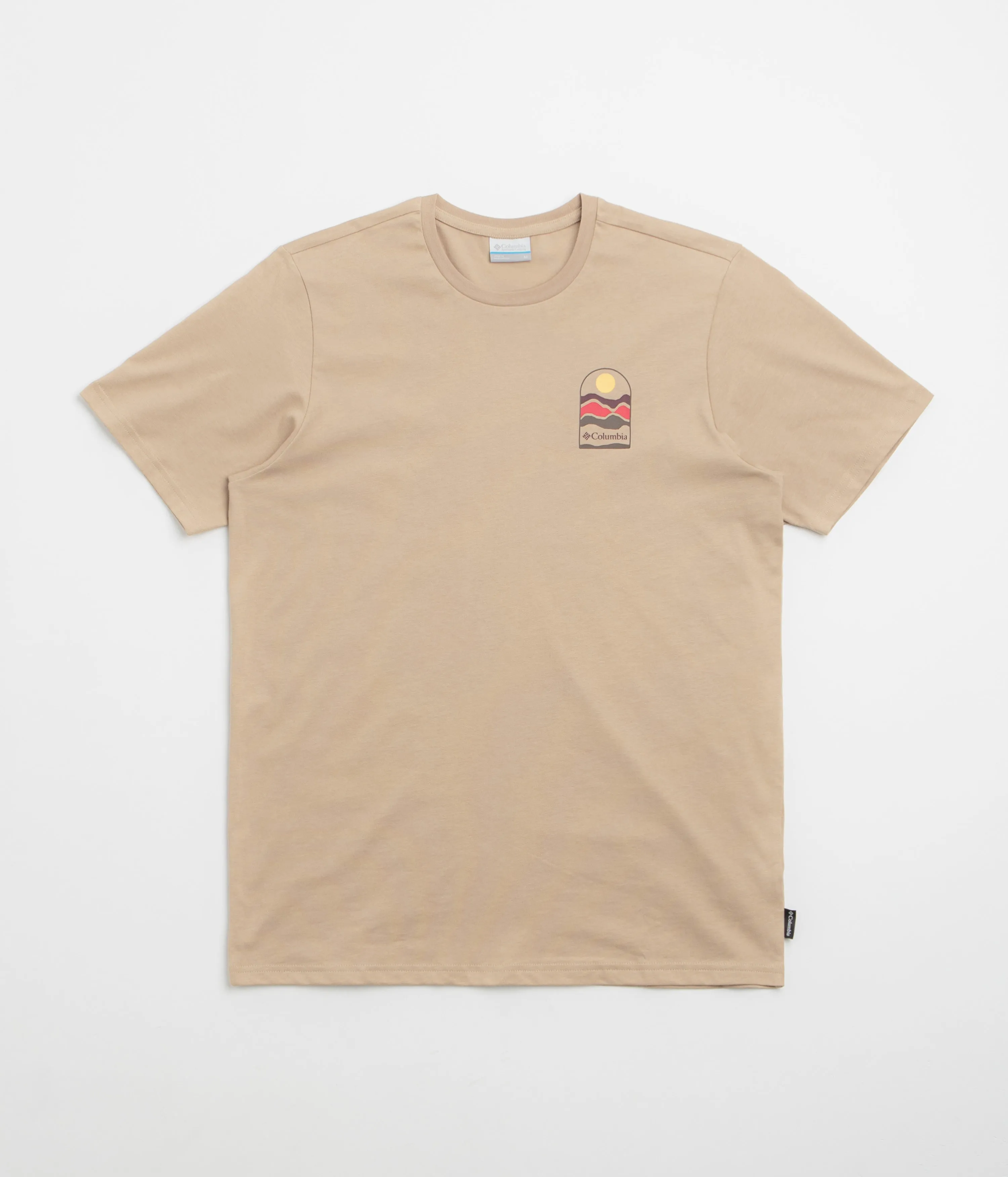 Stylish Waist Columbia Explorers Canyon Back T-Shirt - Canoe / Get Hiked