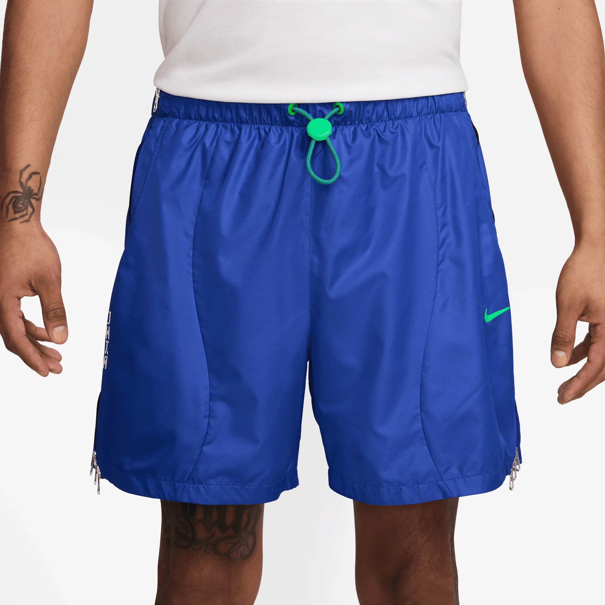 LightweightDesign PROJECT F.R.O.G SHORTS - HYPER ROYAL / GREEN SHOCK