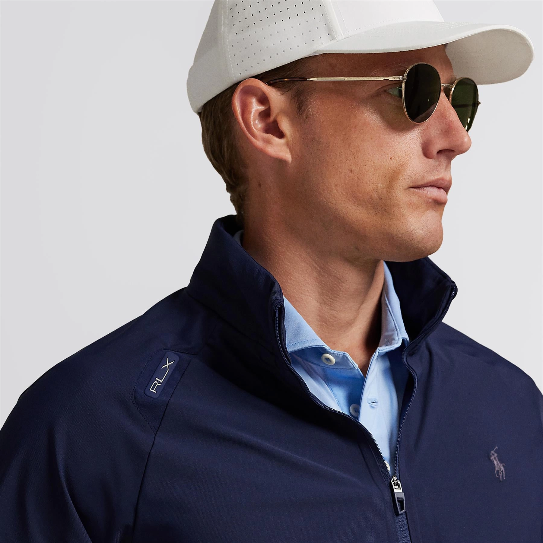 family gathering Stylish Insulation RLX Lightweight Hooded Jacket Refined Navy