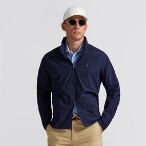 RLX Lightweight Hooded Jacket Refined Navy Notebook self - treat