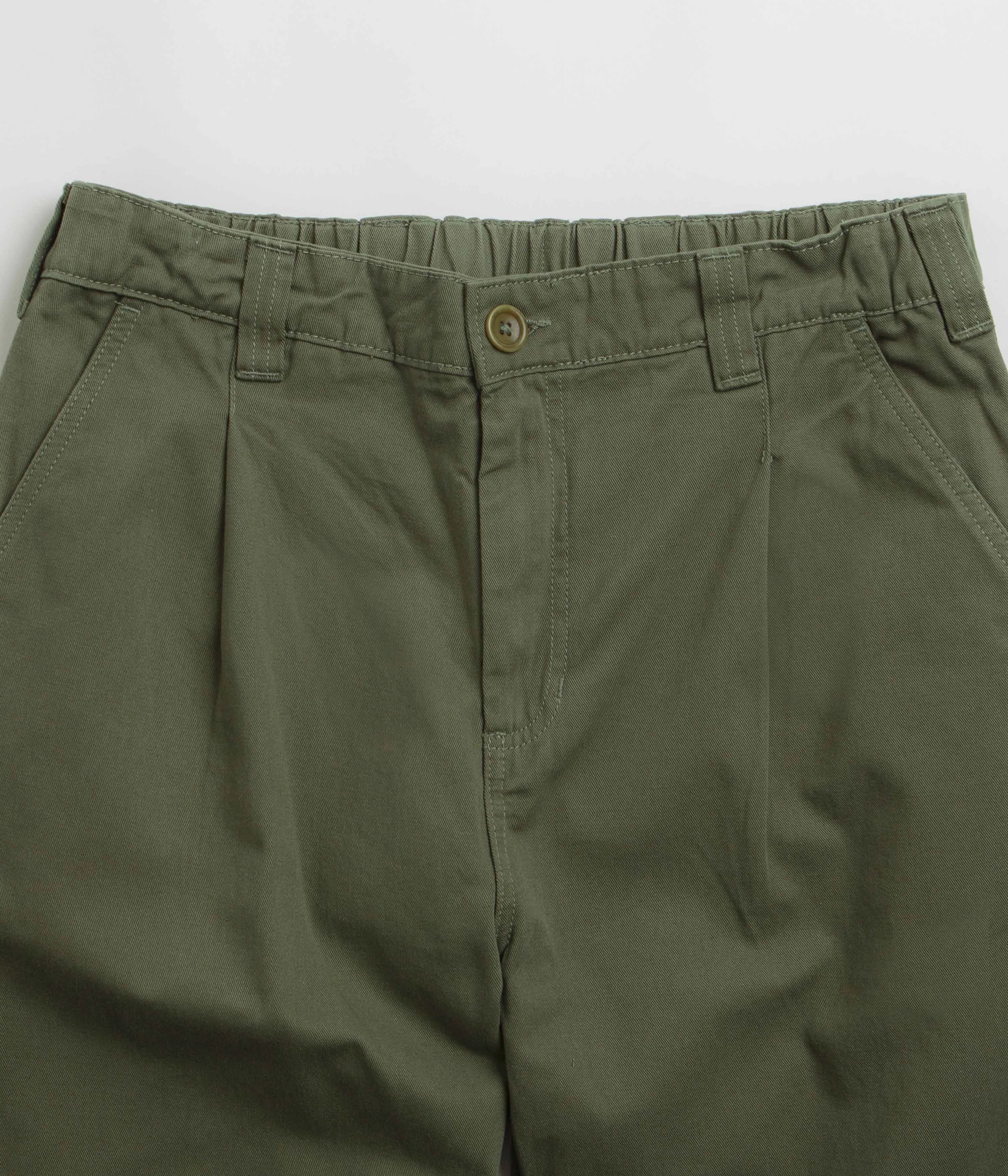 Dynamic Motion Fashion-Forward Service Works Drill Waiter Pants - Olive