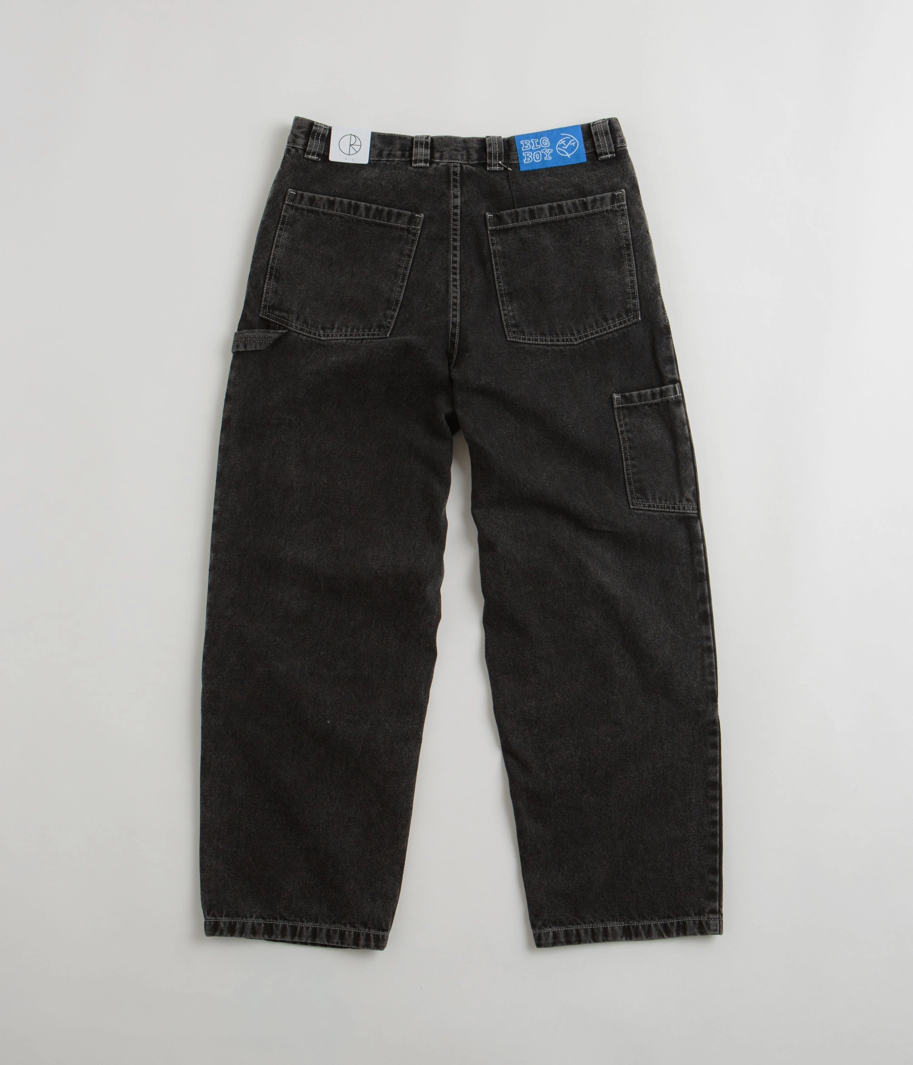 Polar Big Boy Work Pants - Silver Black Loose Fit