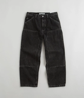 Tagless label Polar Big Boy Work Pants - Silver Black