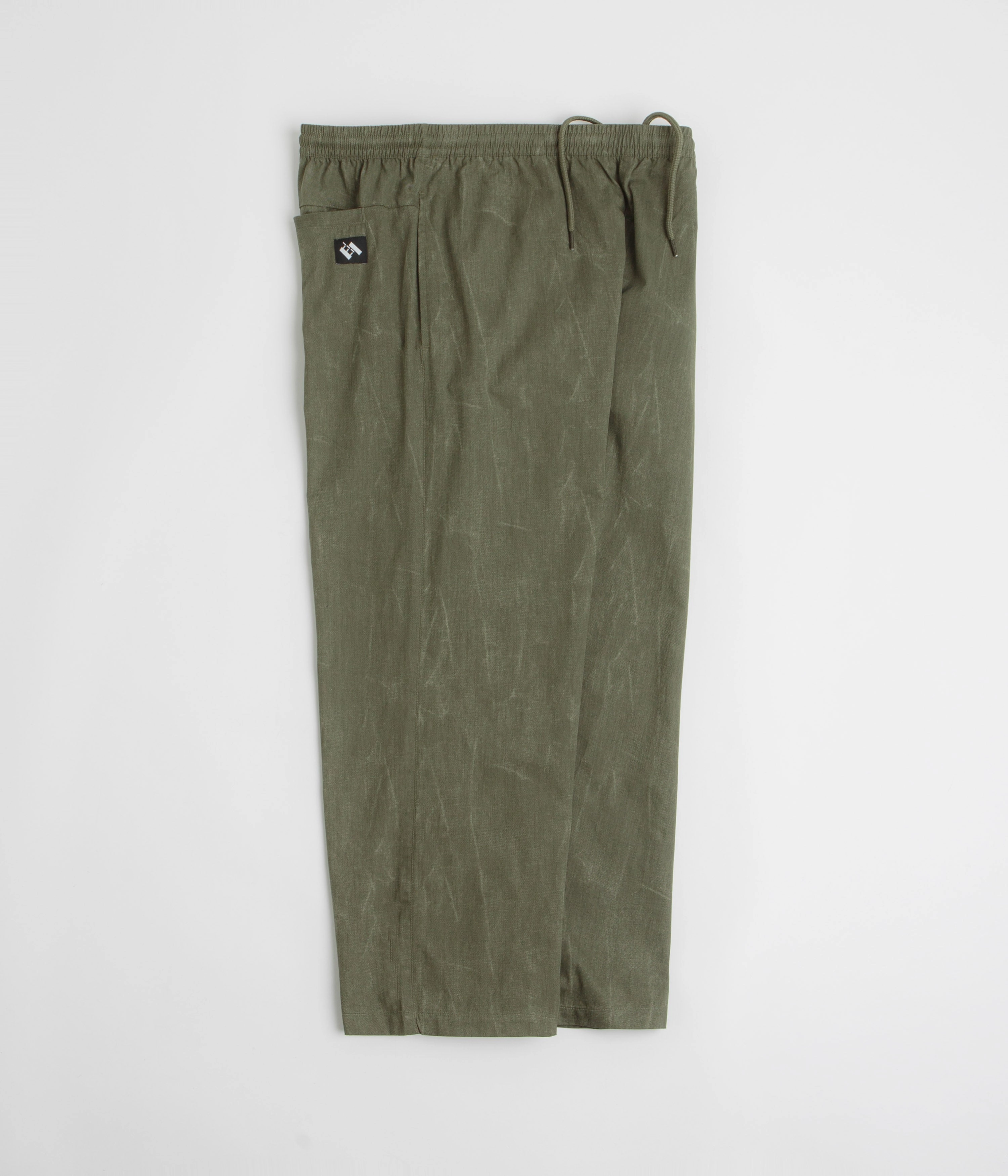 The Trilogy Tapes Beach Pants - Textured Olive Flexible Seam