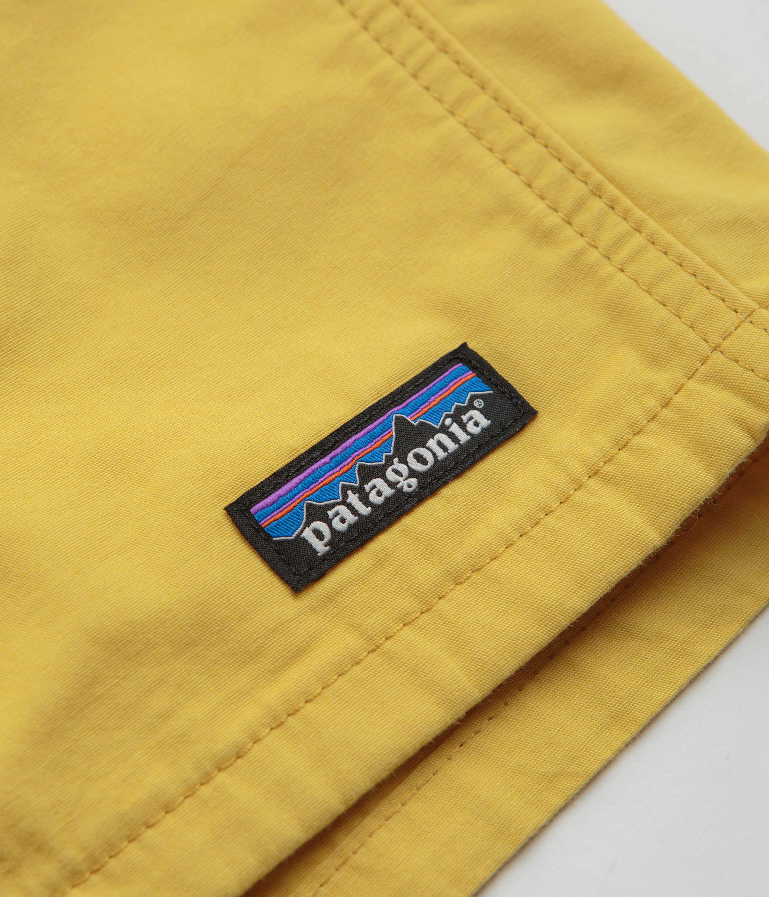 Odor Resistant Finish Beach essential Patagonia Funhoggers Shorts - Surfboard Yellow