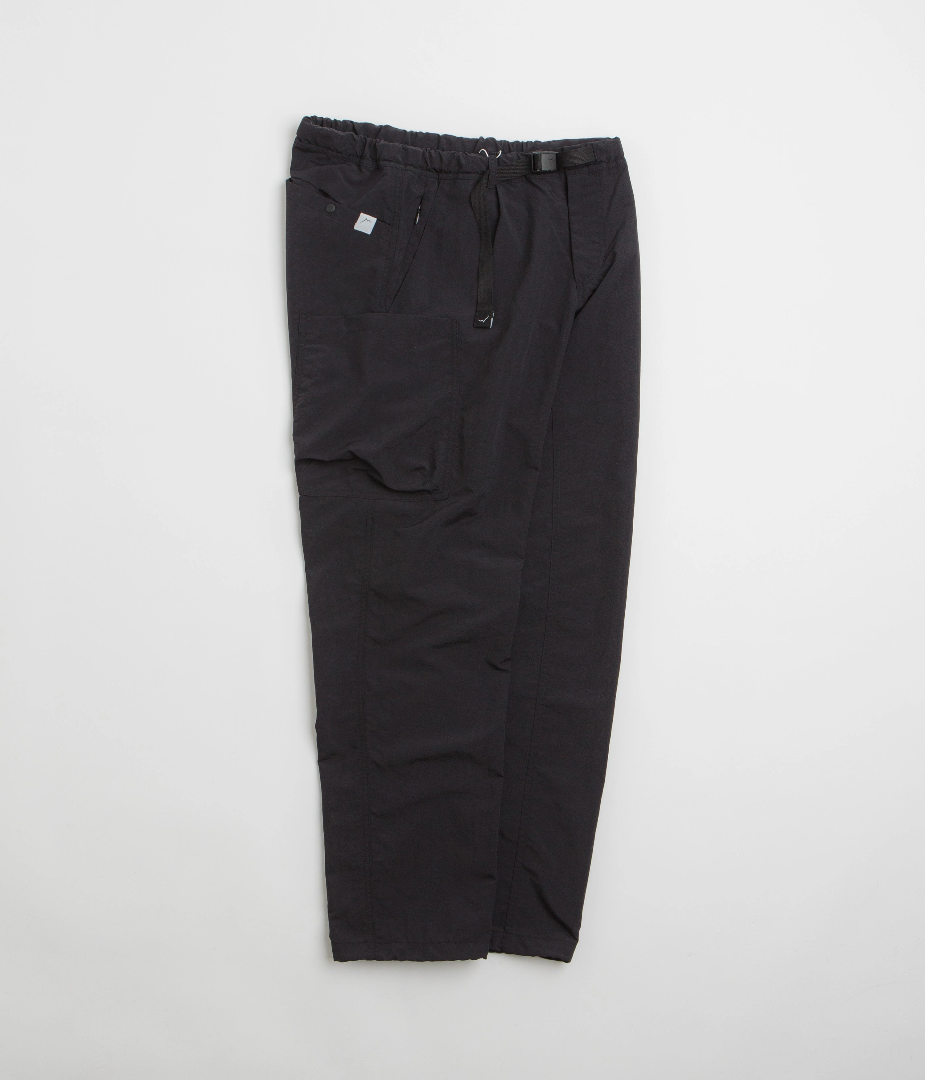 Easy Wear Light Fabric Cayl 8 Pocket Hiking Pants - Black