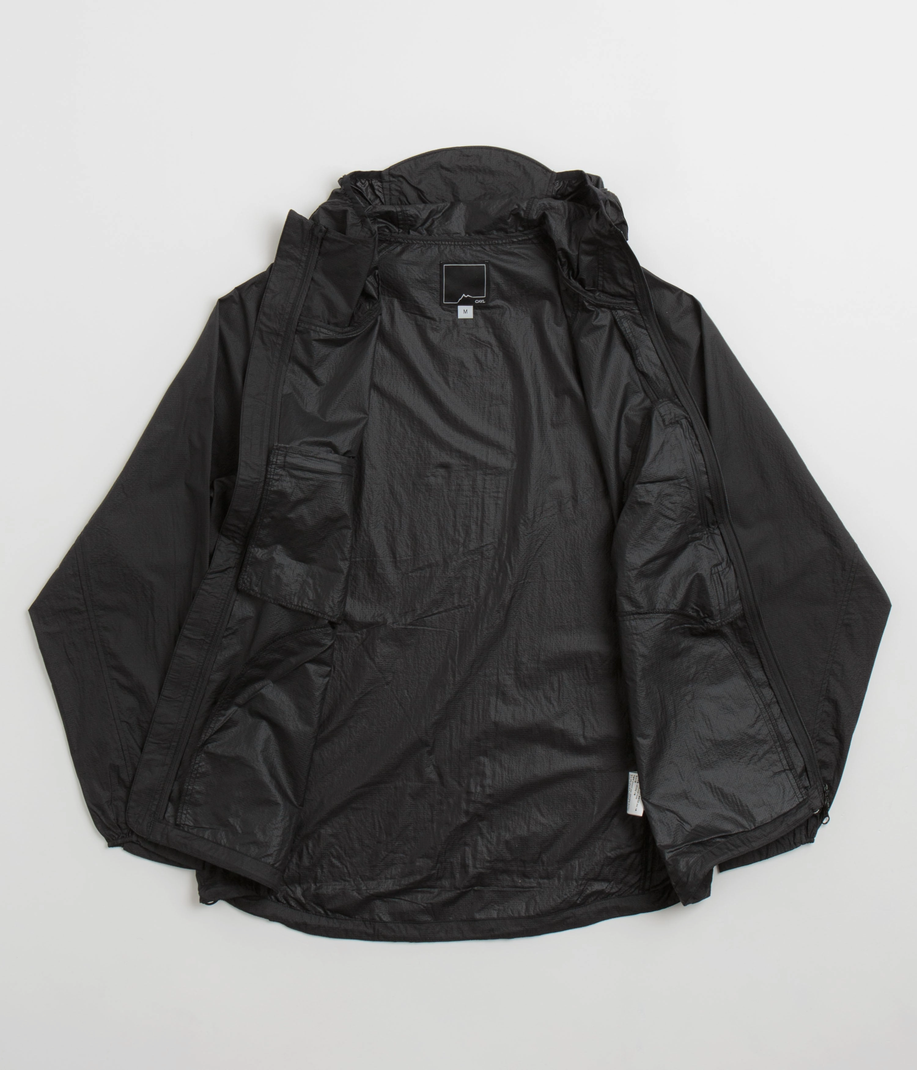 flight travel Cayl Light Air Packable Jacket - Black