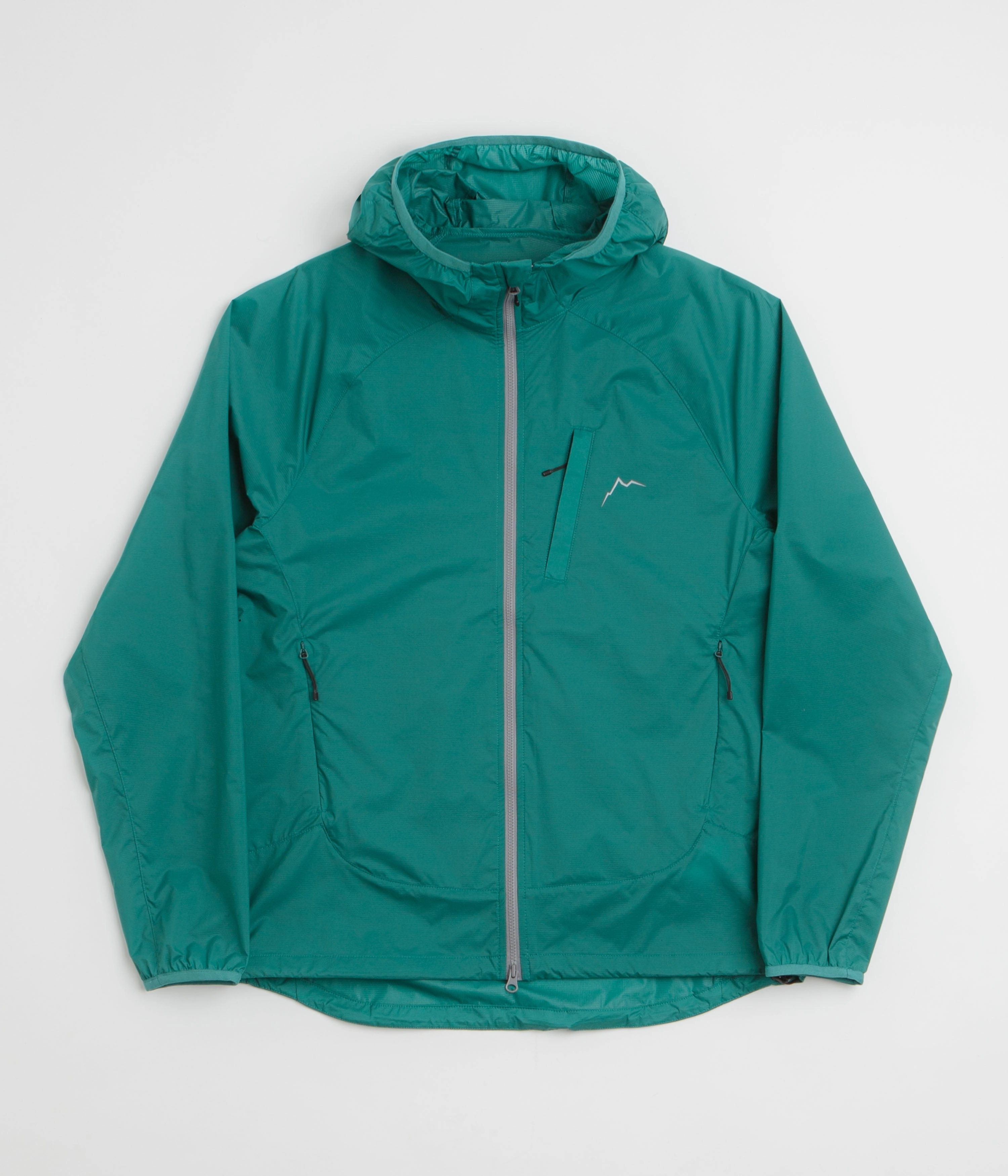 Cayl Light EQ Jacket - Green Category Ribbed Knit Cuffs