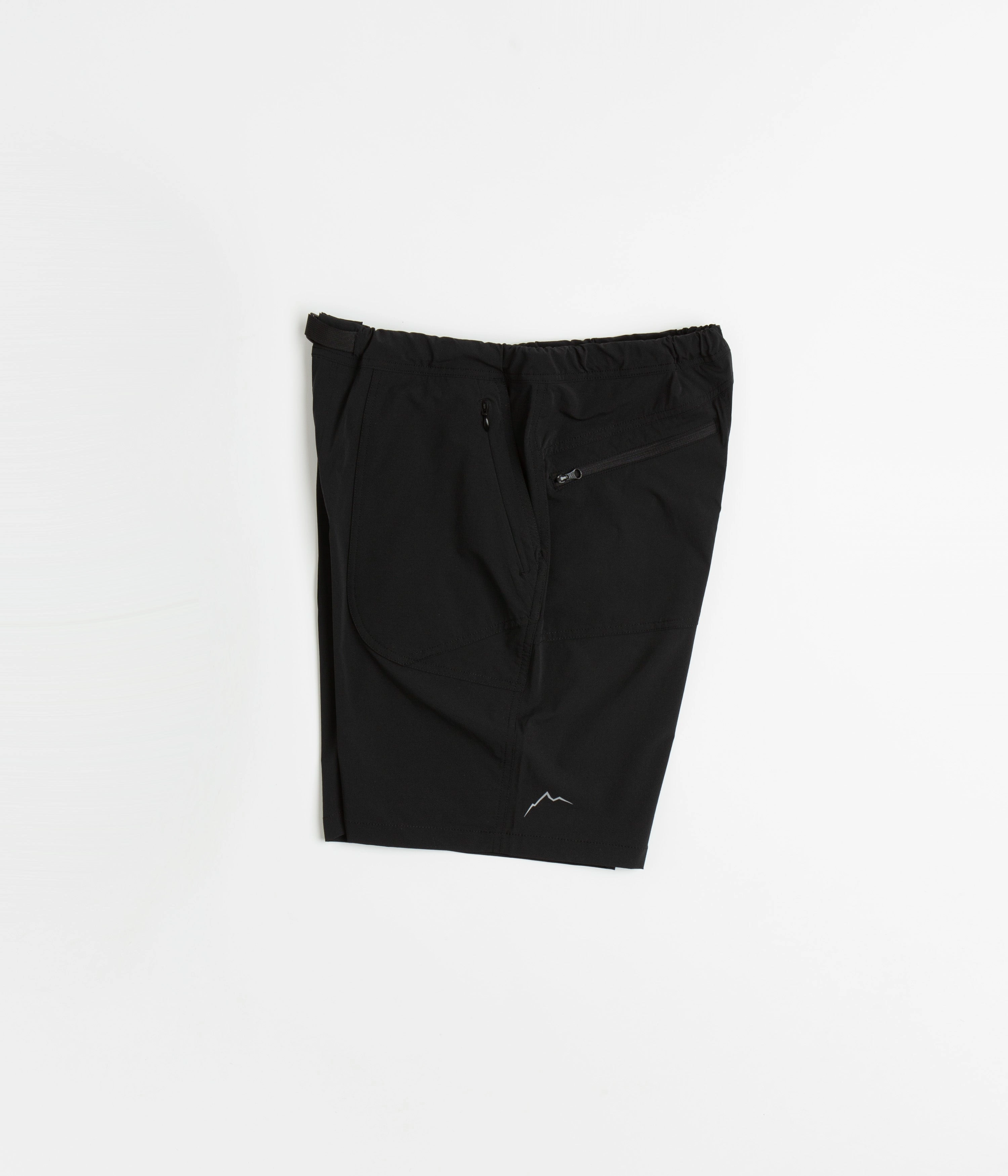 Soft Texture Recycled Material Cayl Nylon Limber Shorts - Black