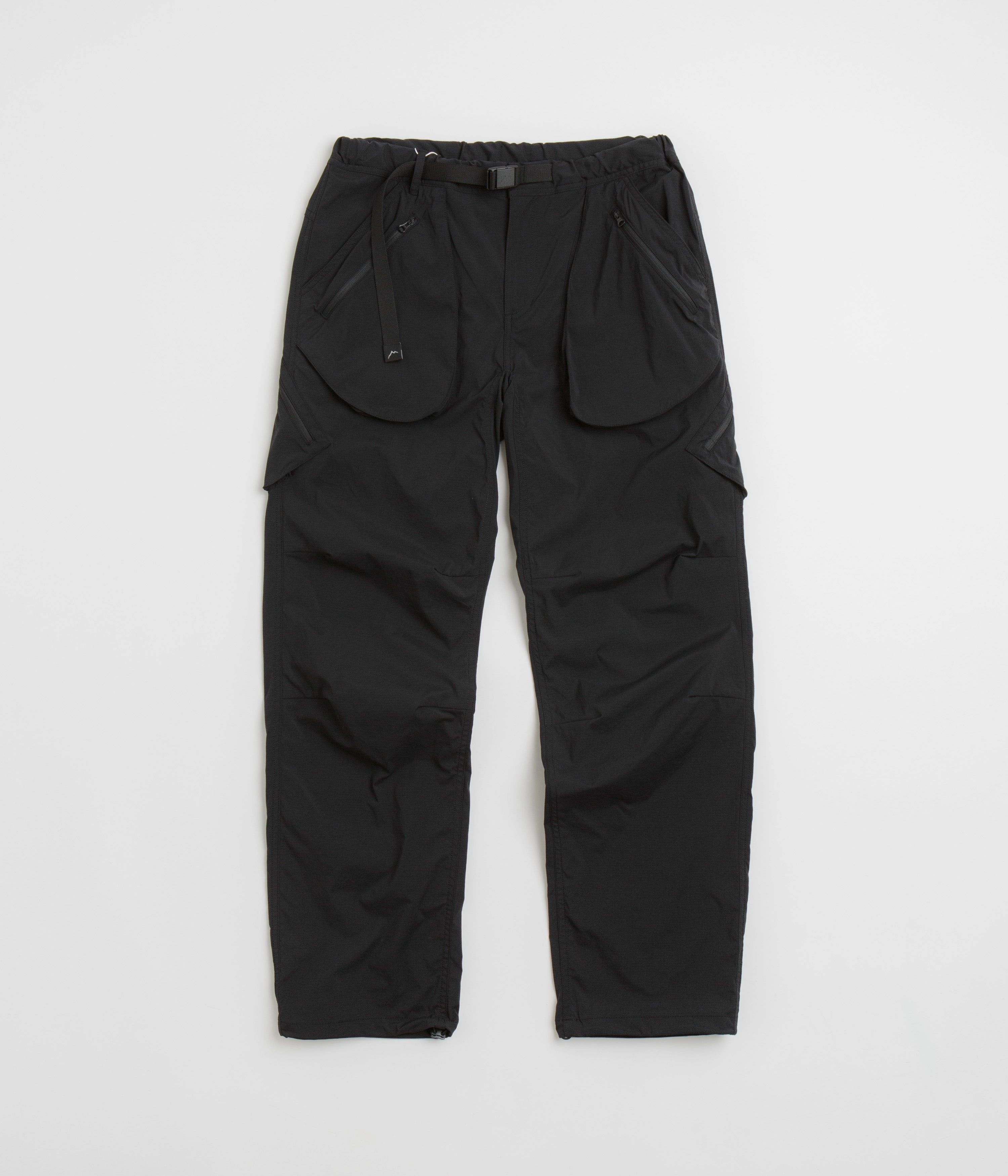 Minimal Look Low-rise style Cayl Out Pocket Pants - Black
