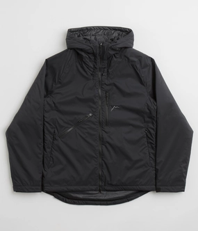 Cayl Primaloft Jacket - Black train journey Zipper Closure