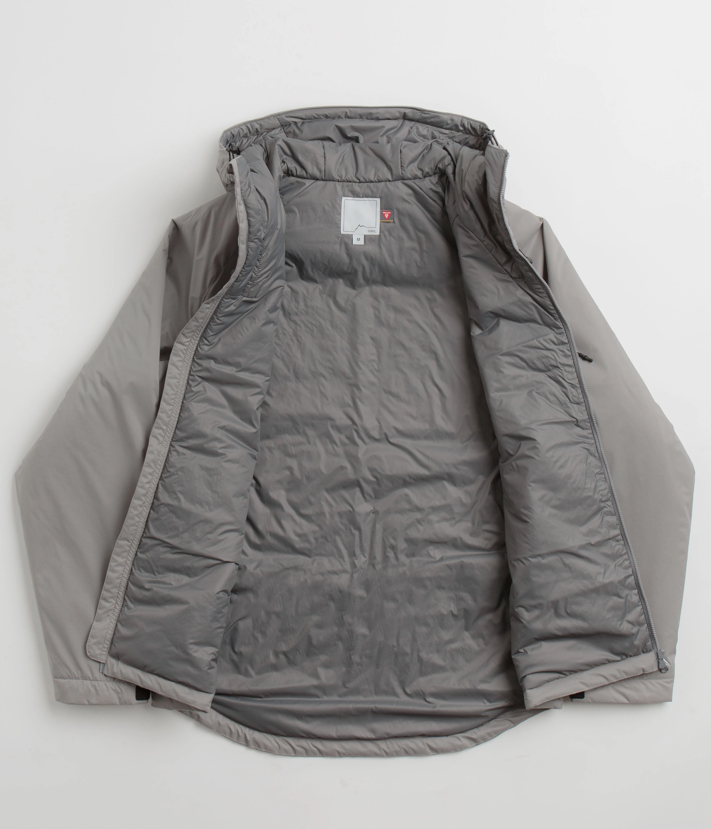 Multi Directional Stretch Casual Warmth Cayl Primaloft Jacket - Grey