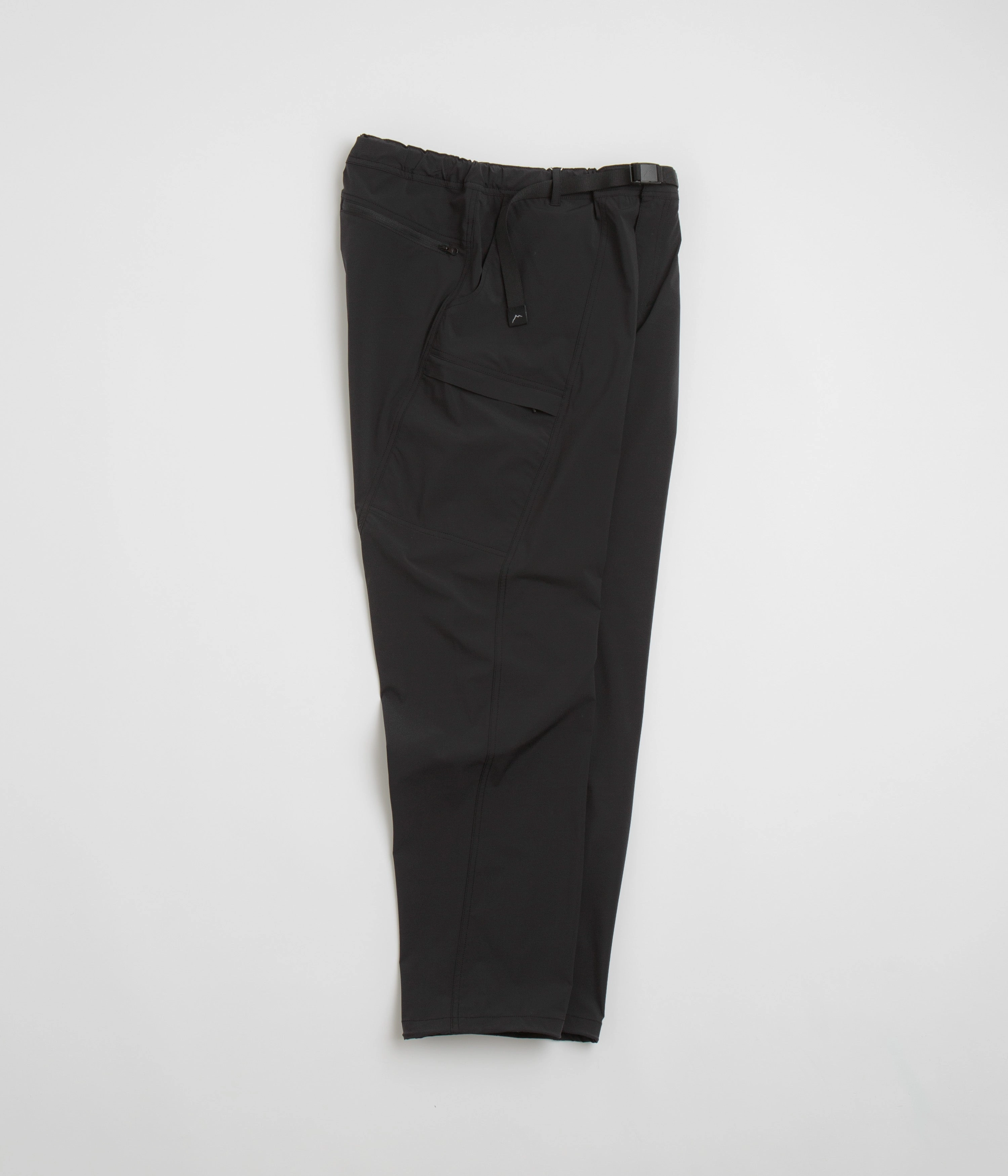 Cayl Stretch Shell Pants - Black Loose Fit
