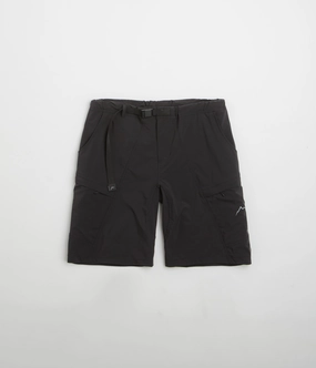 Sport Fit Effortless Style Cayl Stretch Shell Shorts - Black