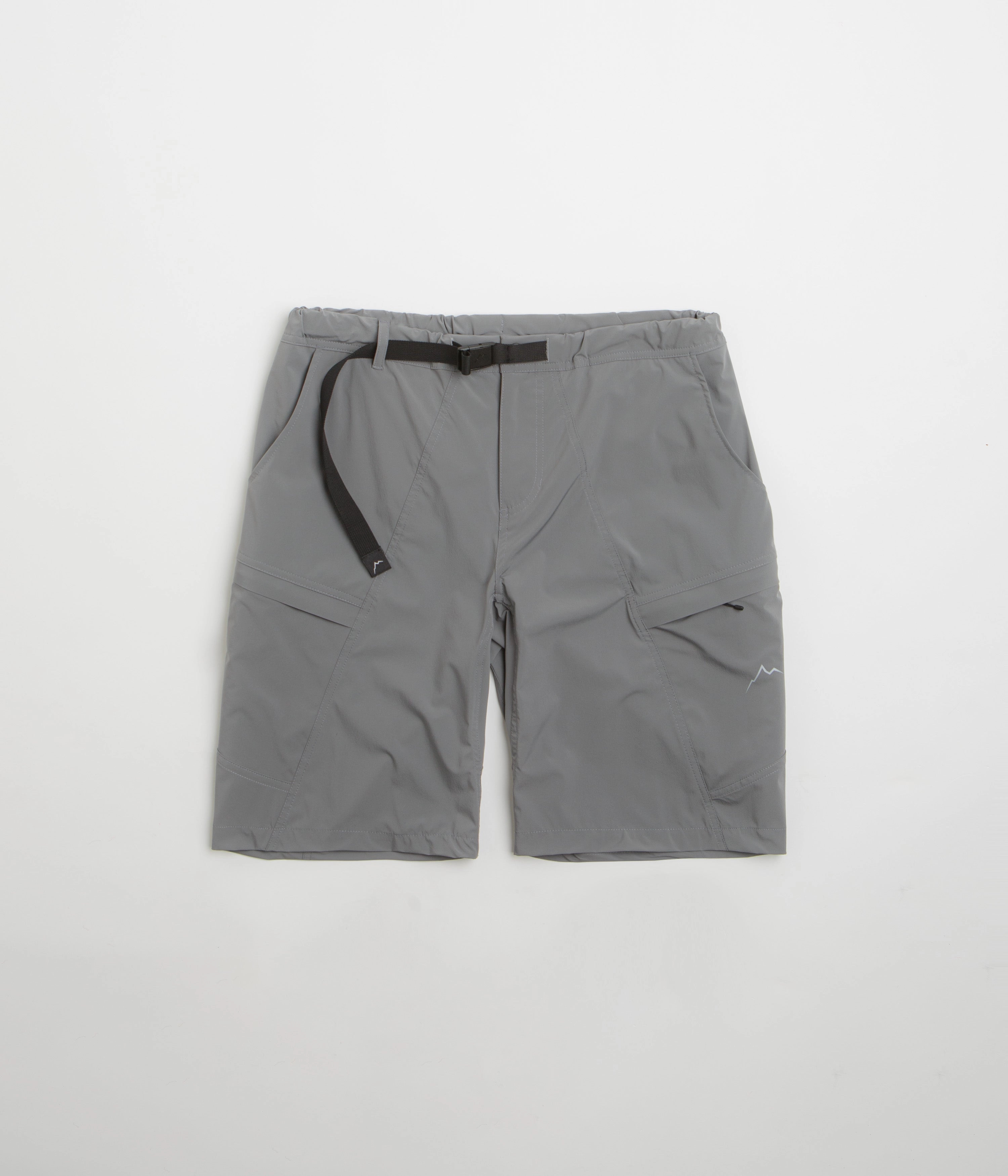 Cayl Stretch Shell Shorts - Grey Easy Care Material