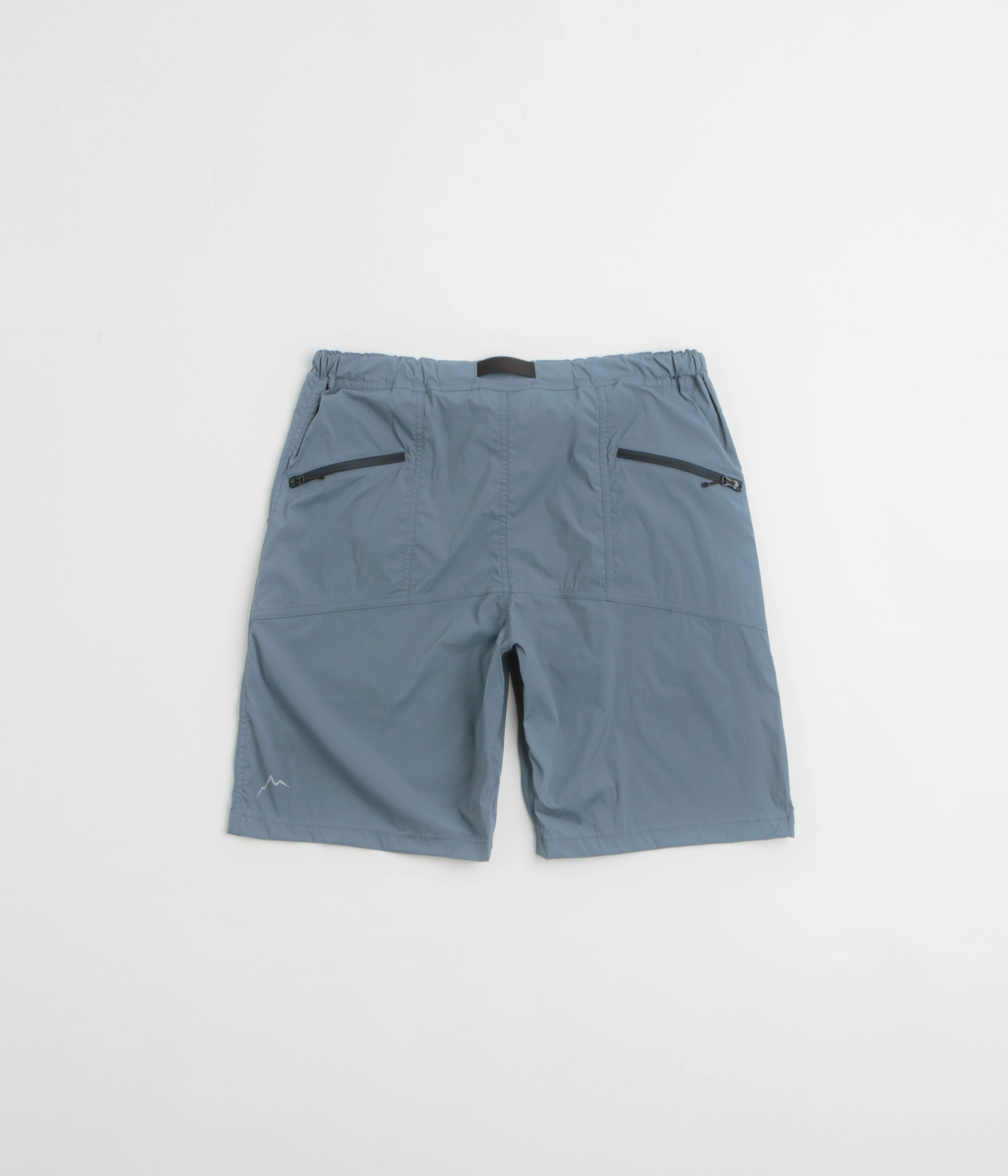 Cayl Zip Pocket Shorts - Light Blue Sporty Casual
