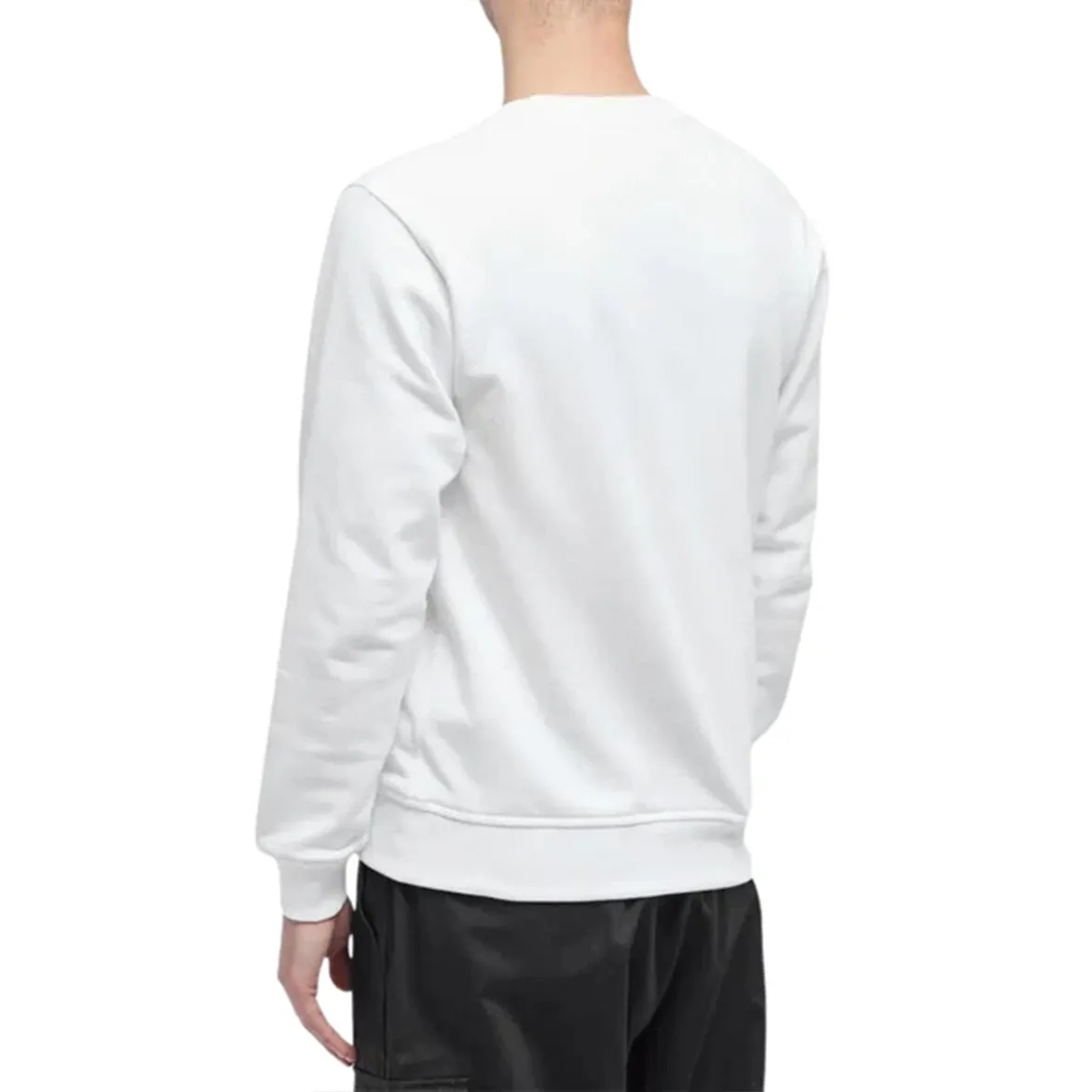CDG X LACOSTE CROC LOGO CREWNECK - WHITE Vital Core