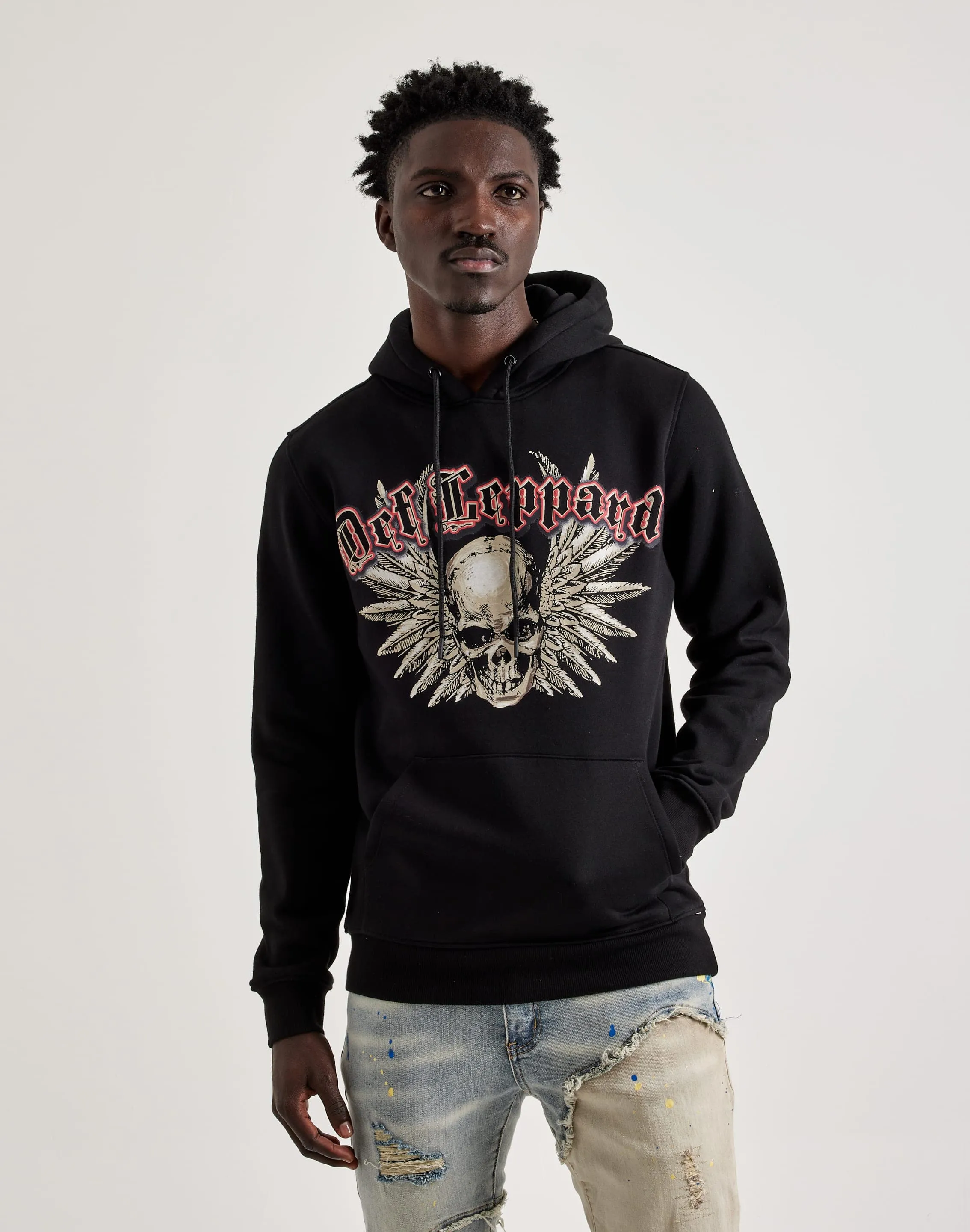 Vented Panels Noble Core Central Mills Def Leppard Tour Hoodie