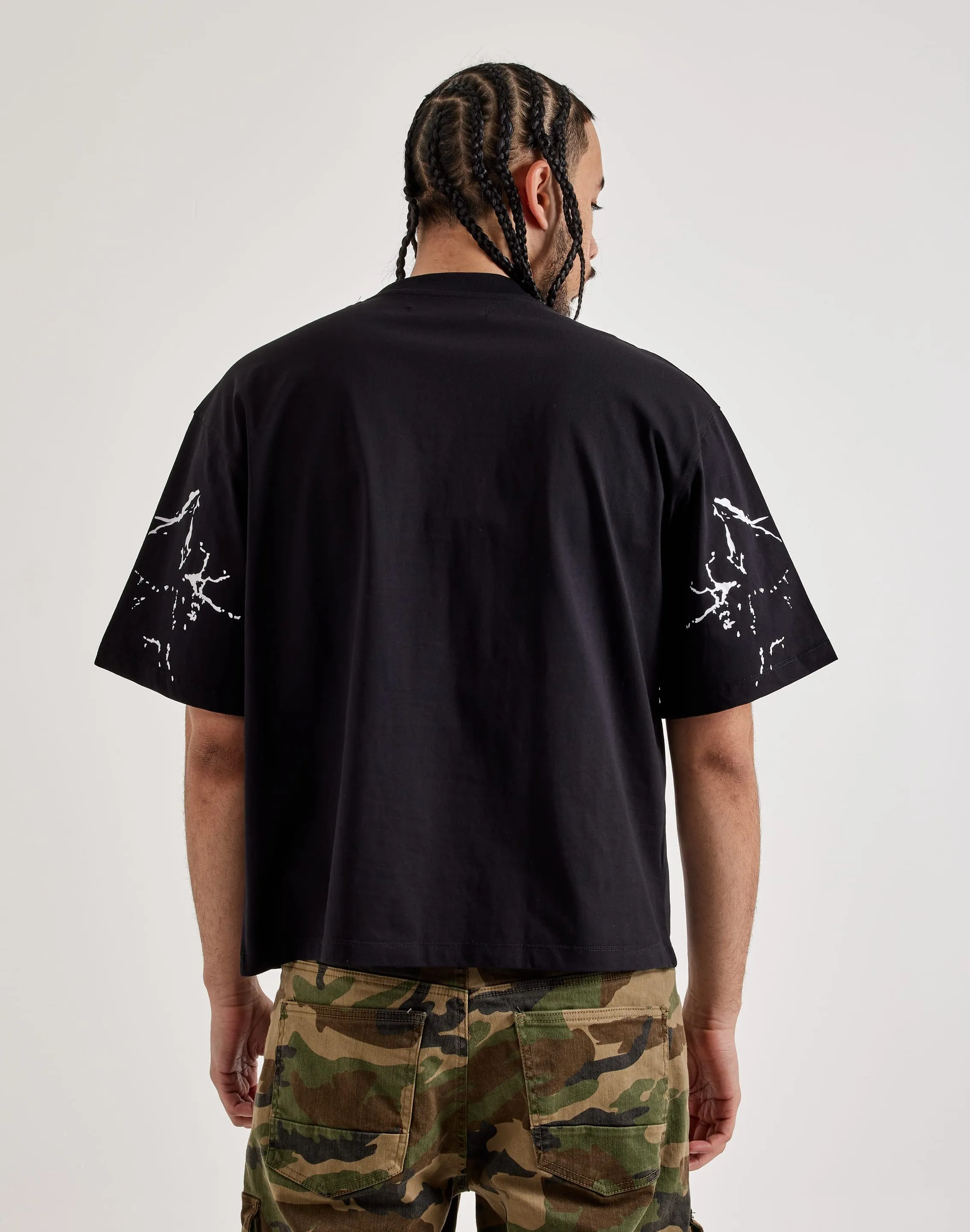 Screen Core WrinkleFreeFabric Central Mills Poison Cropped Tee