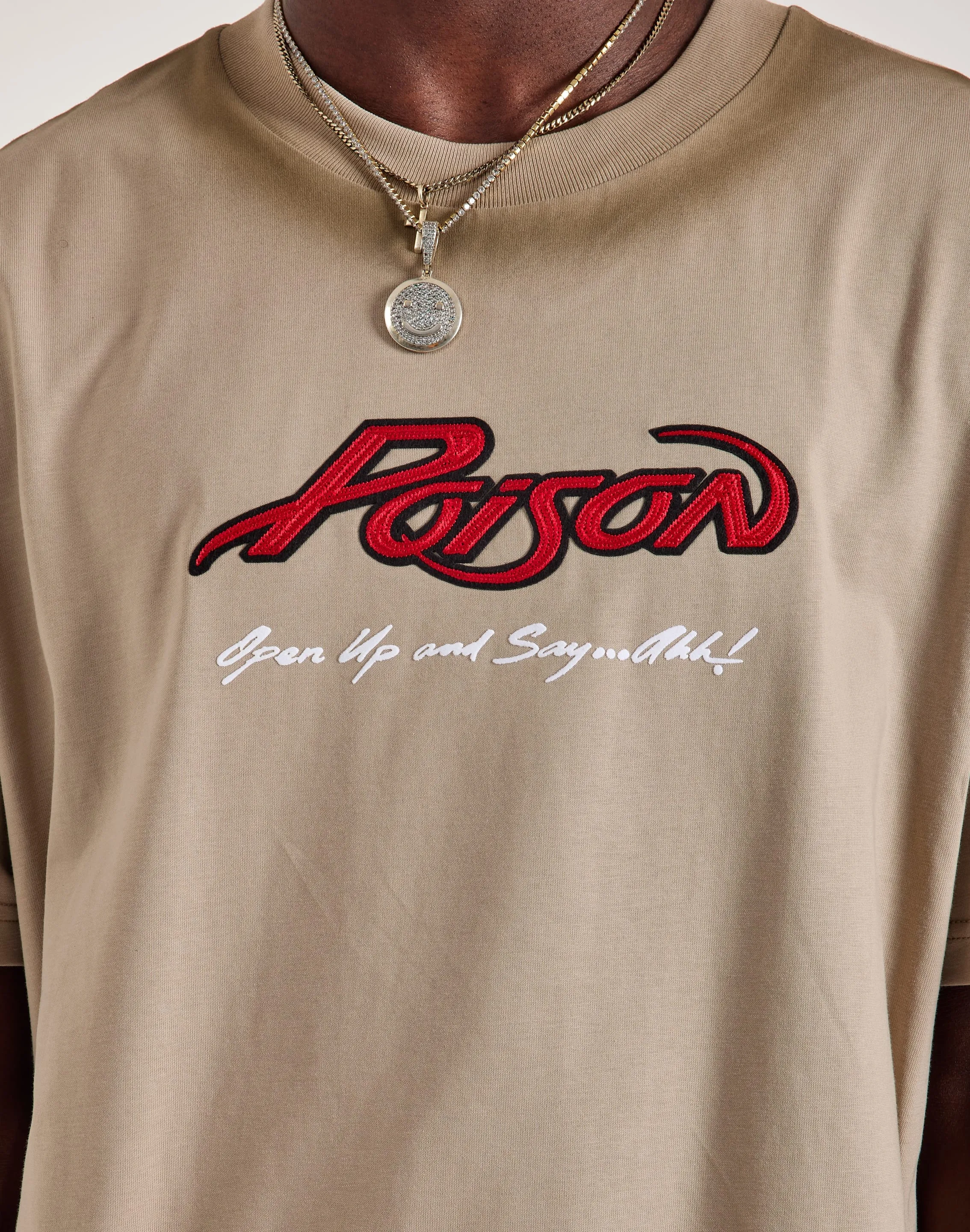 Central Mills Poison Tee Lightweight Layering Loose Thread