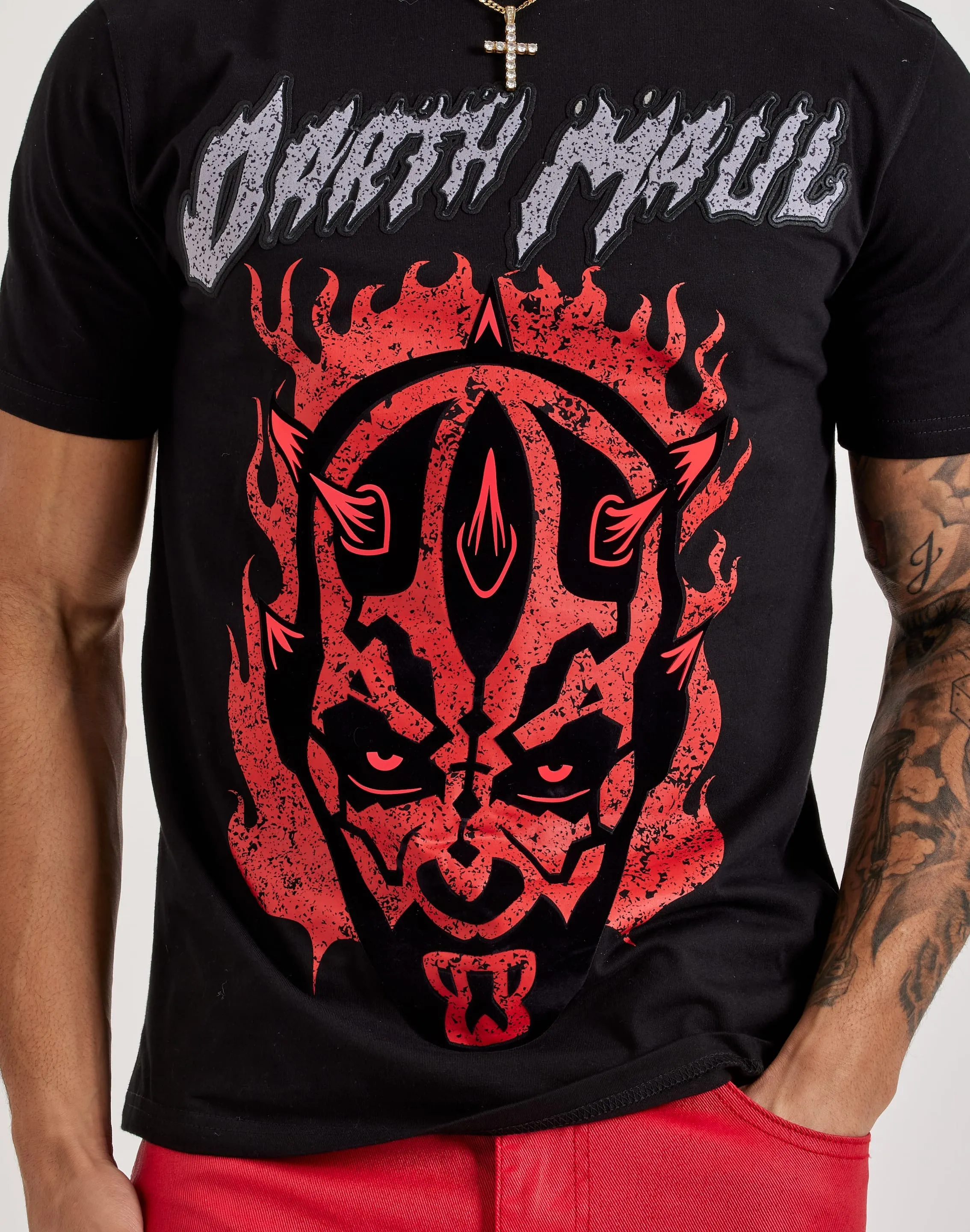 Nature Glow Stretchable Waistband Central Mills Star Wars Darth Maul Tee