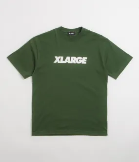 Daily Use Below knee XLarge Standard Logo T-Shirt - Green