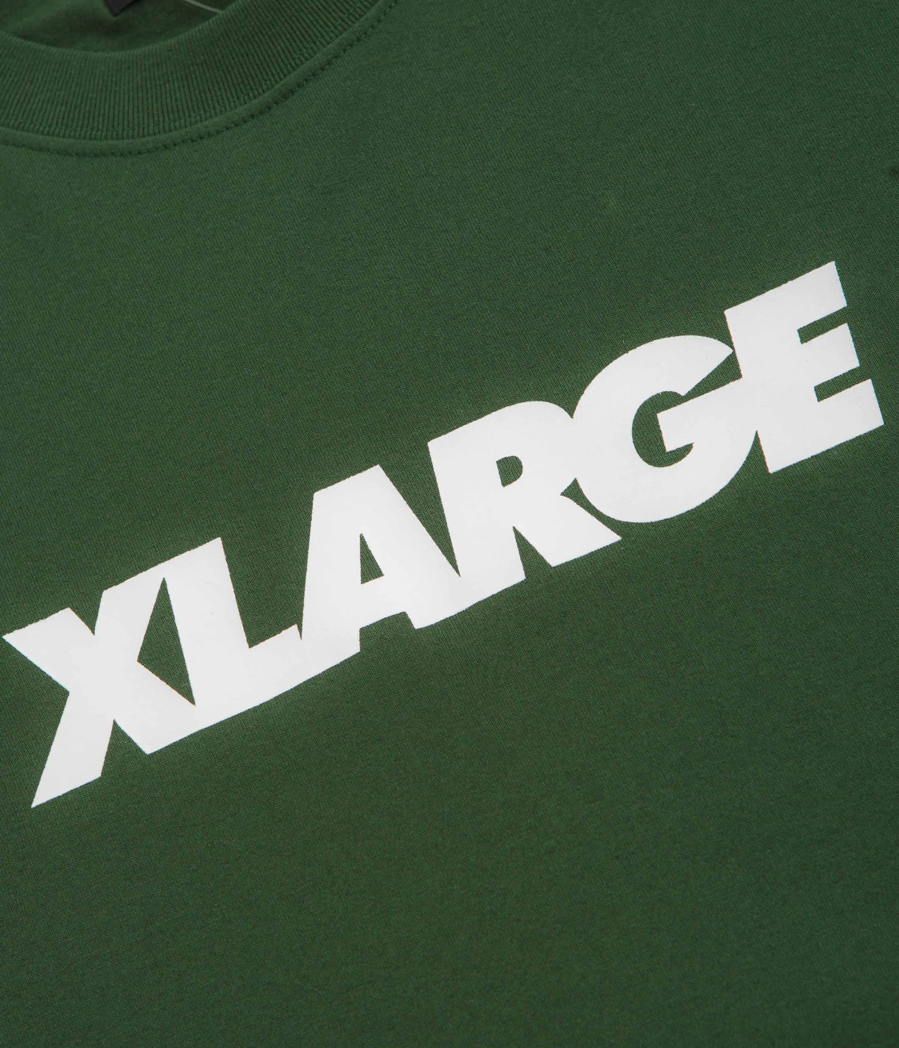 camping clothes stretchability XLarge Standard Logo T-Shirt - Green