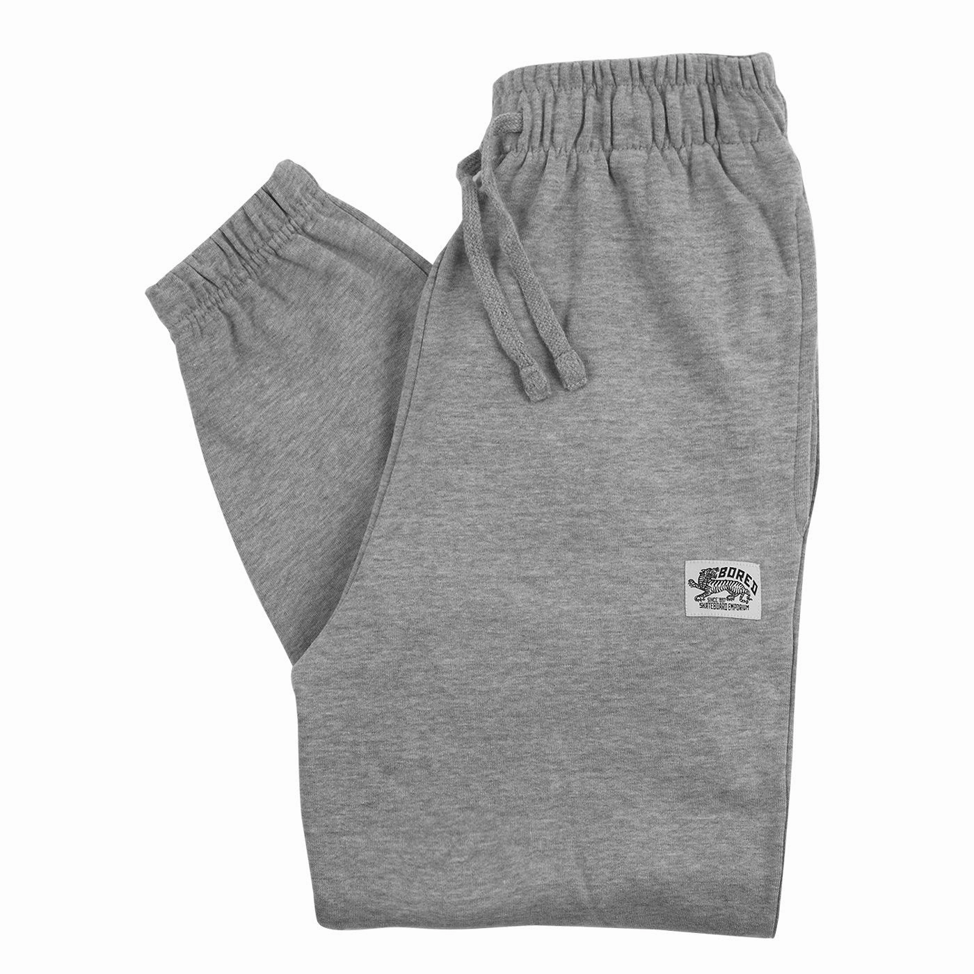 Elastic Cuffing Bored of Southsea Daily Use Jogger Pant - Heather Grey