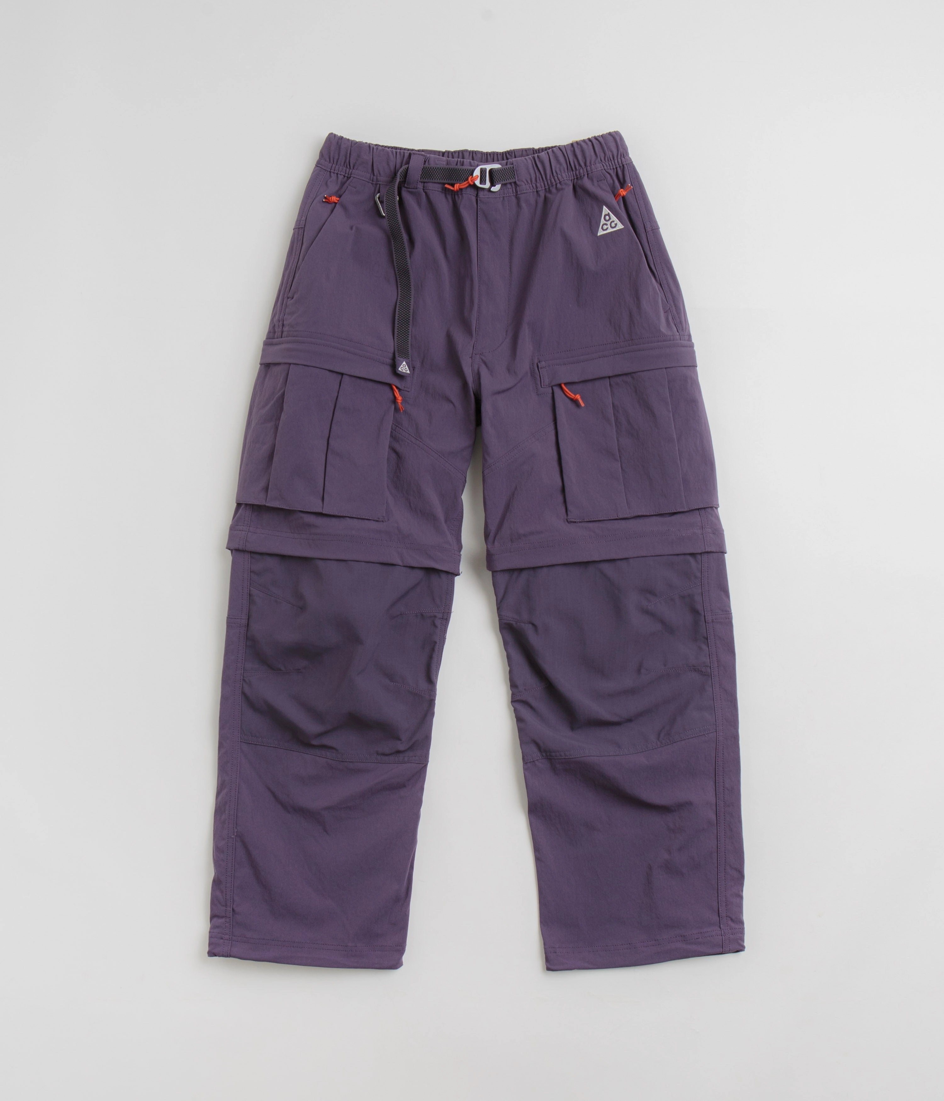 Anti Snag Fabric Minimal Vibe Nike ACG Smith Summit Cargo Pants - Dark Raisin / Black / Summit White